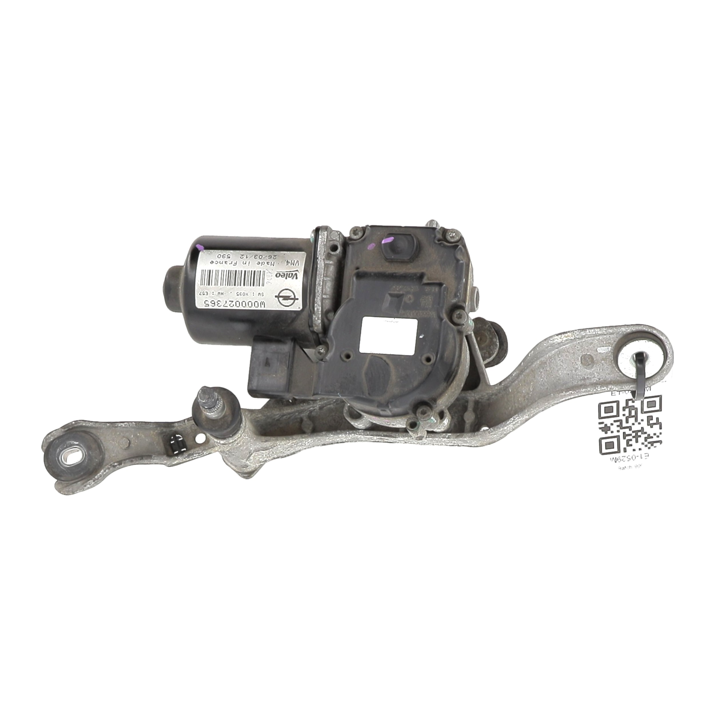 Moteur d'essuie glace avant gauche réf. 39060840 OPEL ZAFIRA C PH.1 E1-0529M E1-0529M