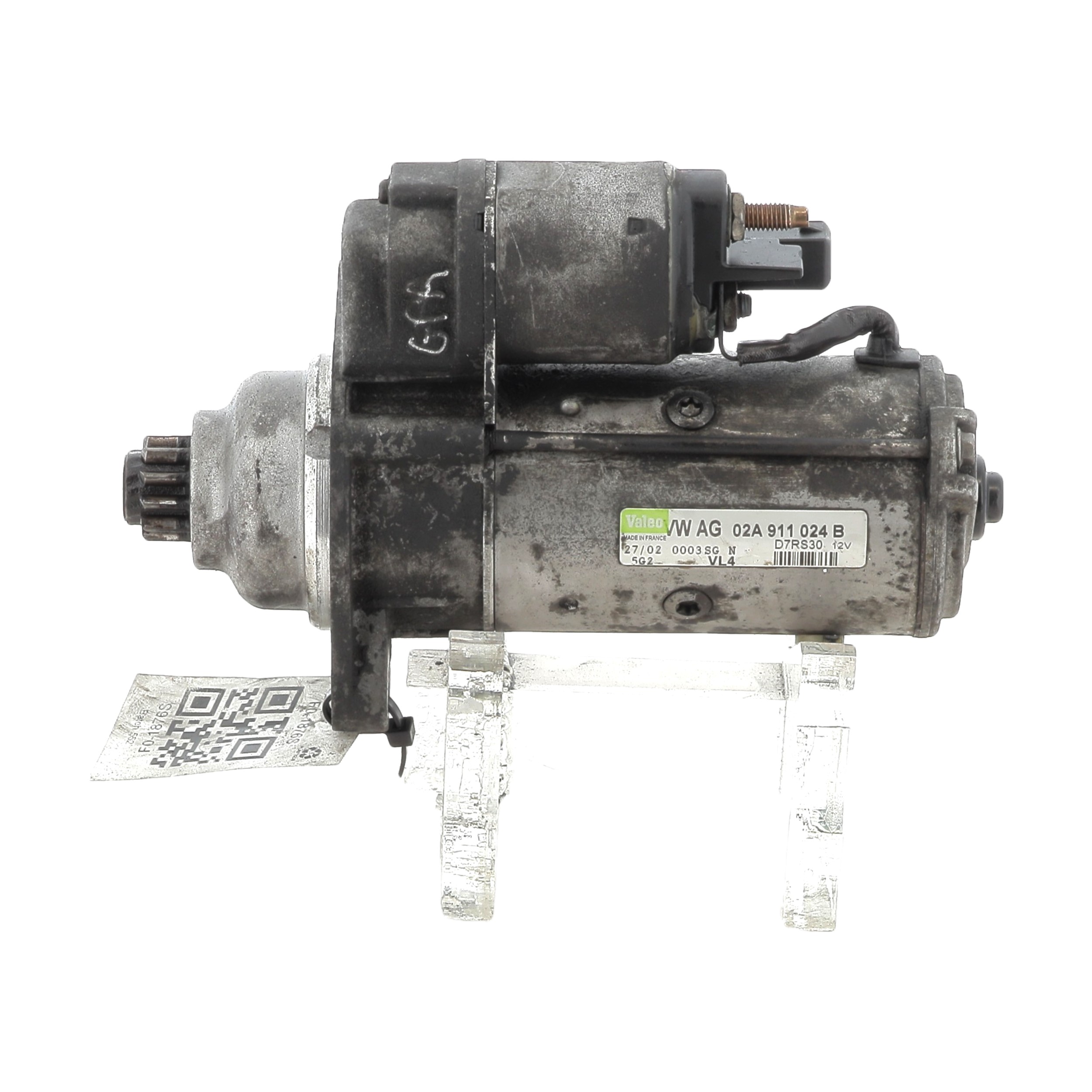 Démarreur SEAT IBIZA 3 PH.1 1.9 TDI réf. 02A911024GX F0-1876S F0-1876S