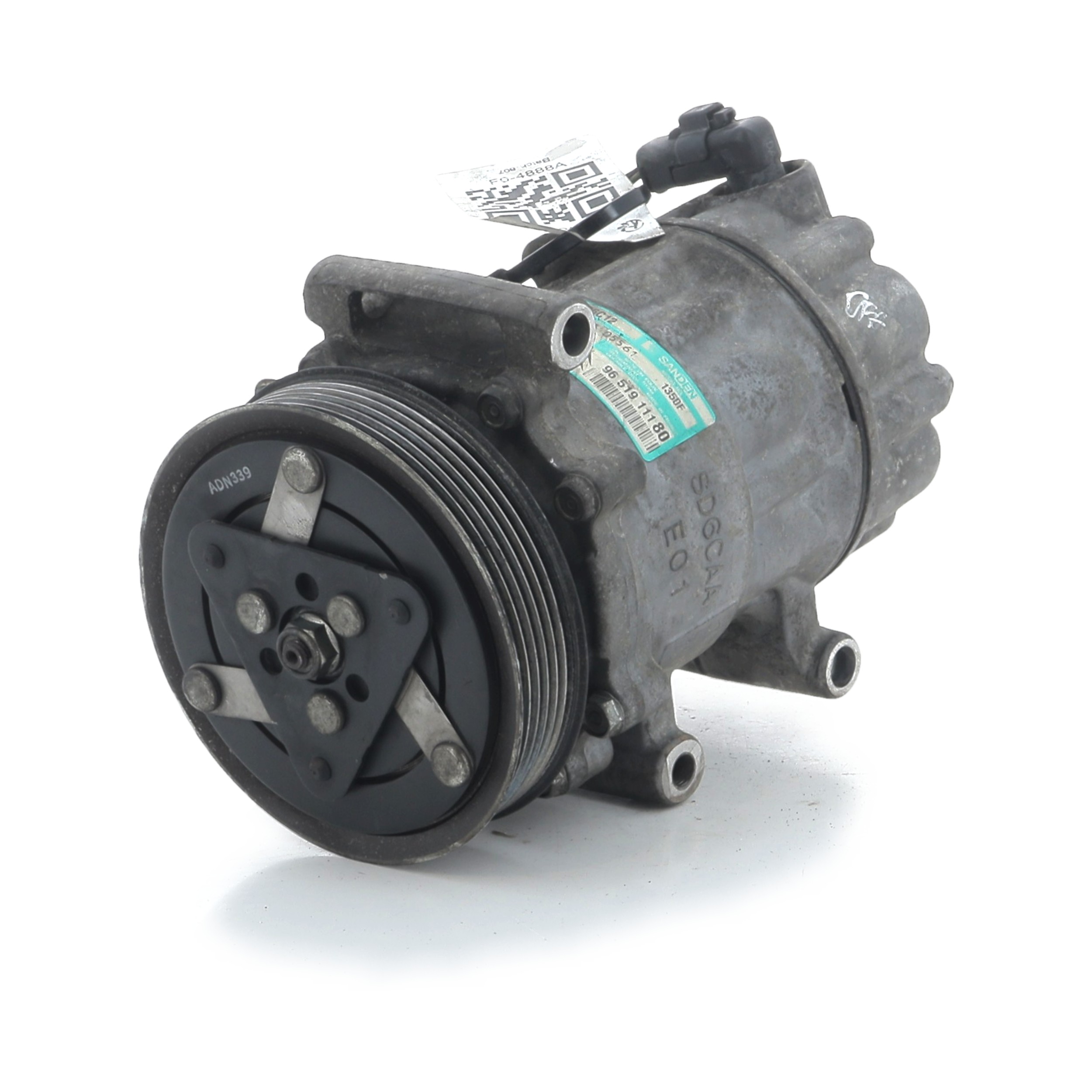 Compresseur de climatisation PEUGEOT 307 PH.2 CC HDI réf. 648710 F0-4888A F0-4888A