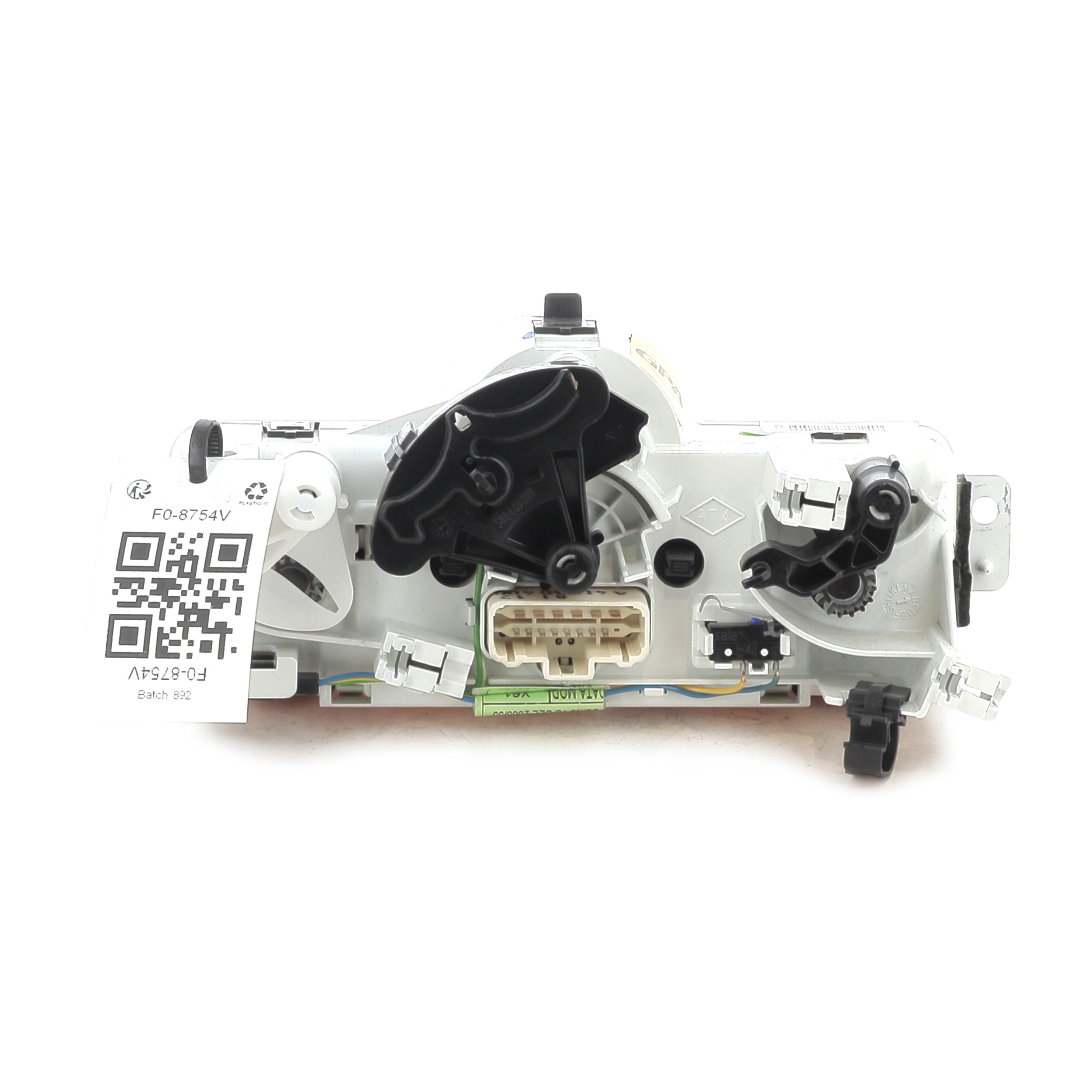 Commande de chauffage 275104320R - RENAULT KANGOO 2 PH.1 Z.E. - F0-8754V F0-8754V