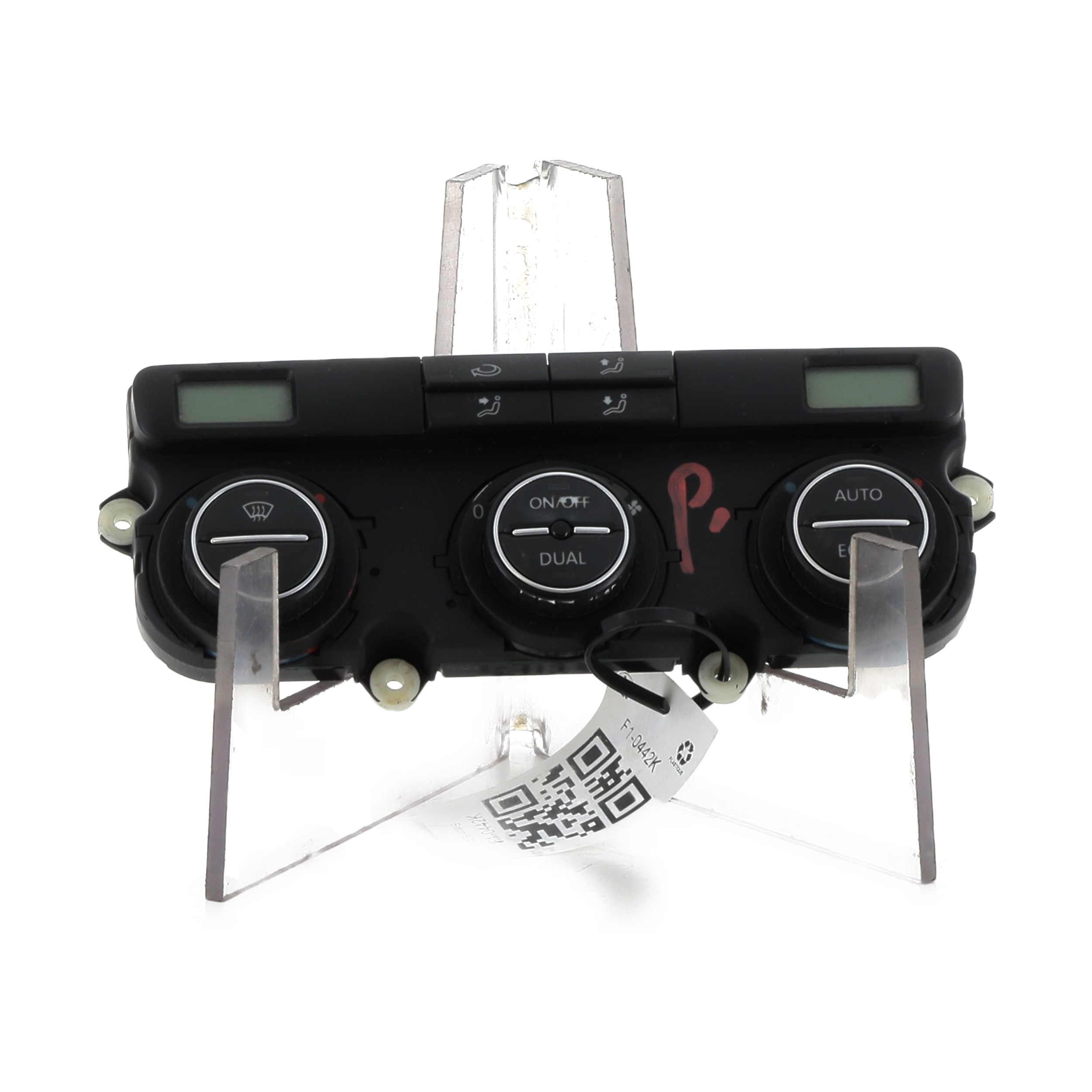 Commande de chauffage 1K0907044BR - VOLKSWAGEN GOLF 5 V TDI - F1-0442K F1-0442K