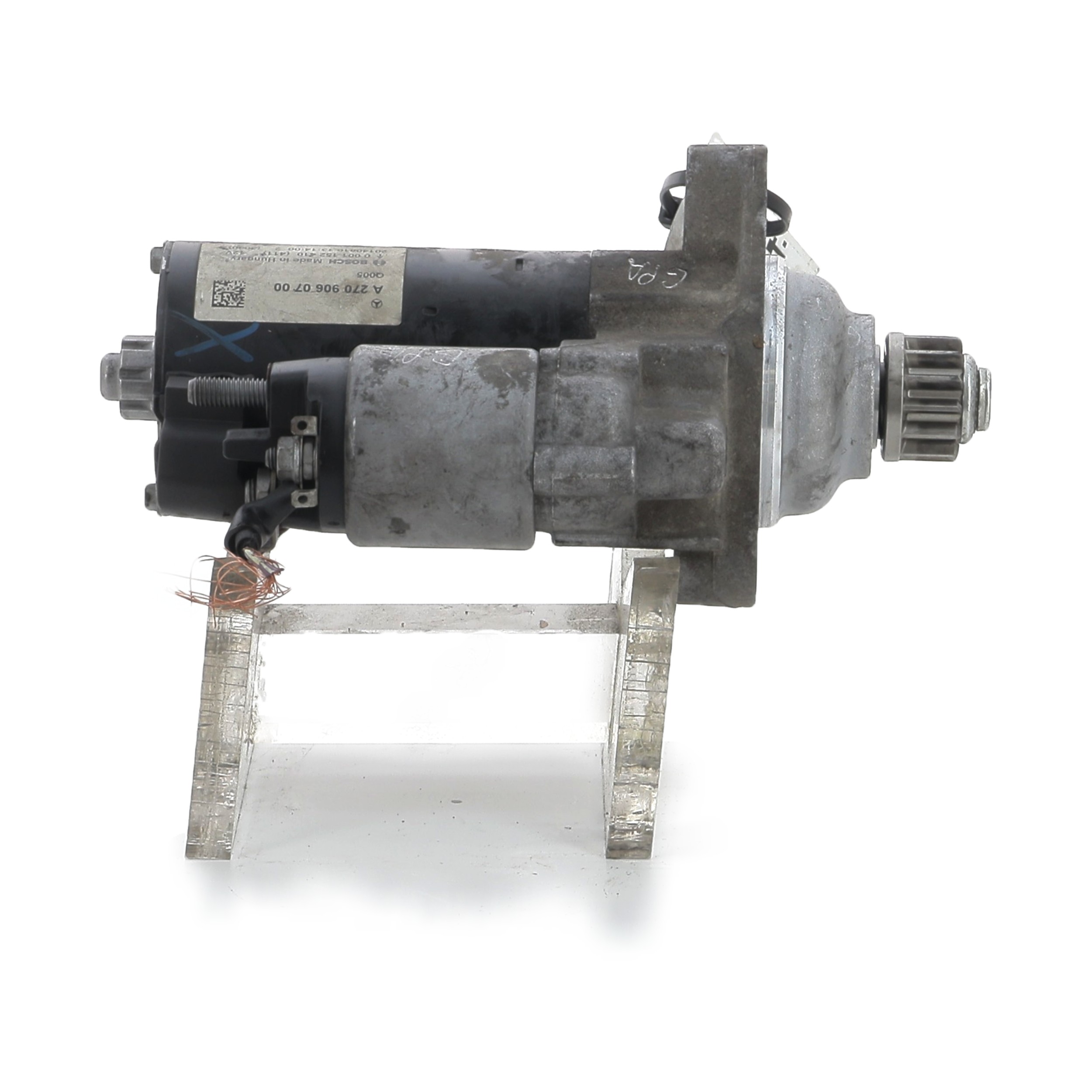 Démarreur MERCEDES CLASSE A 3 PH.1 250 réf. 2709060700 F1-2758E F1-2758E