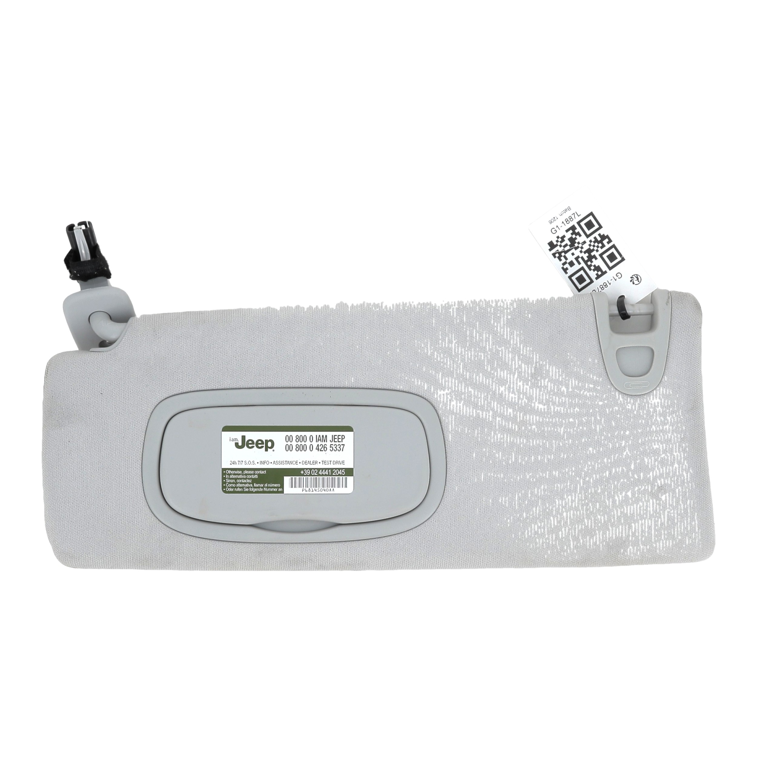 Pare-soleil gauche K1WG35PS4AJ - JEEP GRAND CHEROKEE 4 PH.3 2.2 CRD - G1-1887L G1-1887L