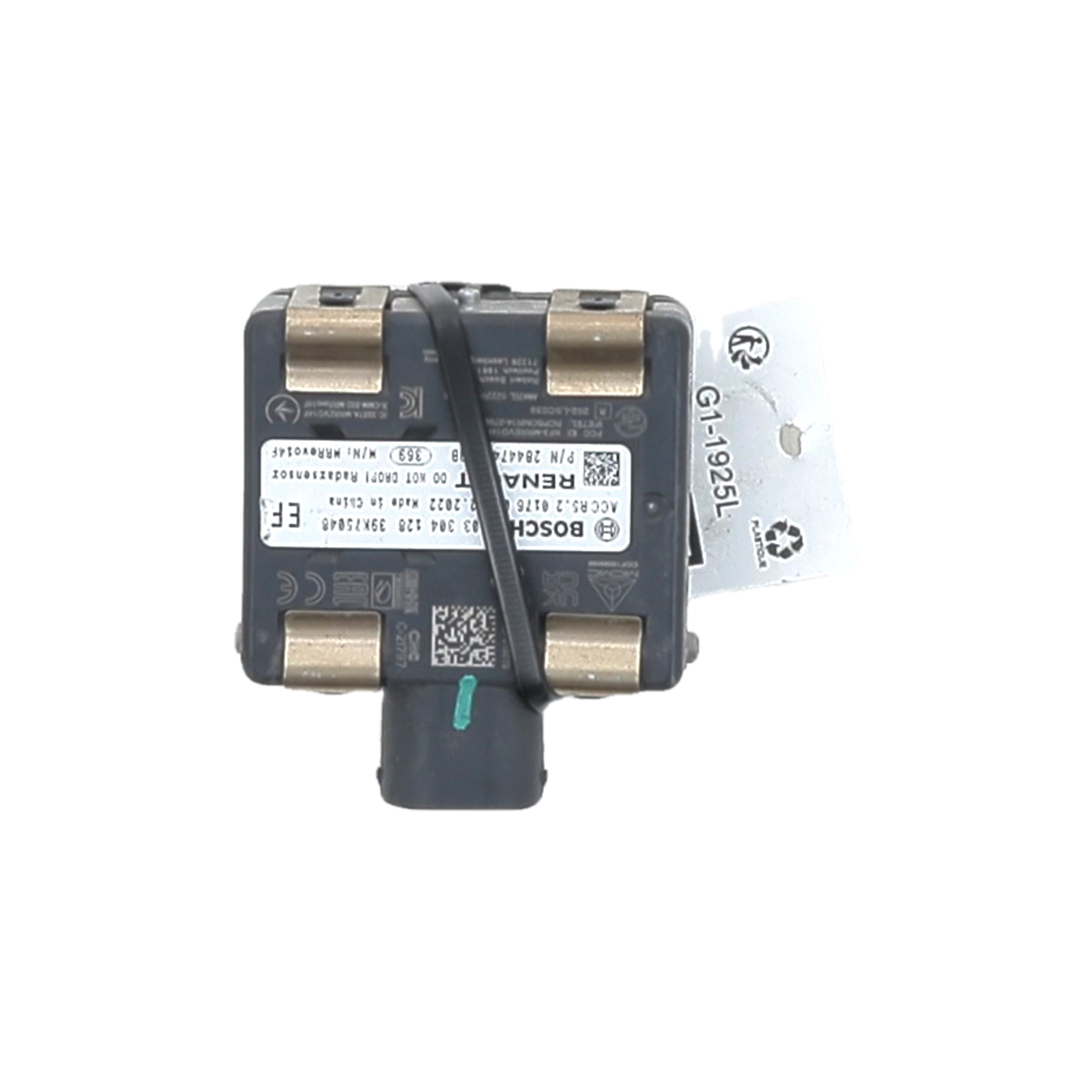 Radar anti-collision 284474691R - DACIA SPRING PH 1 ELEC 45 - G1-1925L G1-1925L