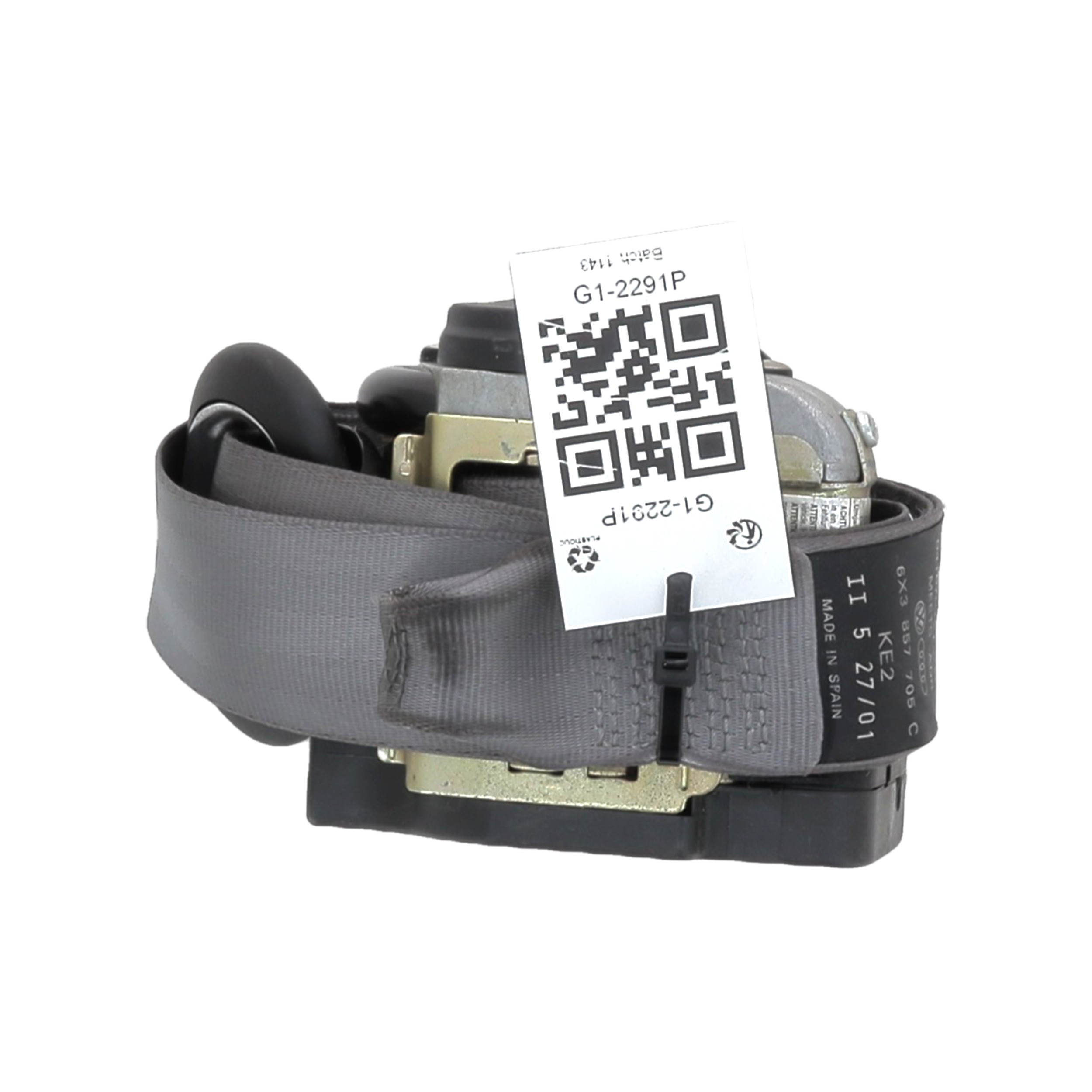Ceinture avant gauche VOLKSWAGEN LUPO réf. 6X3857705CE66 G1-2291P G1-2291P