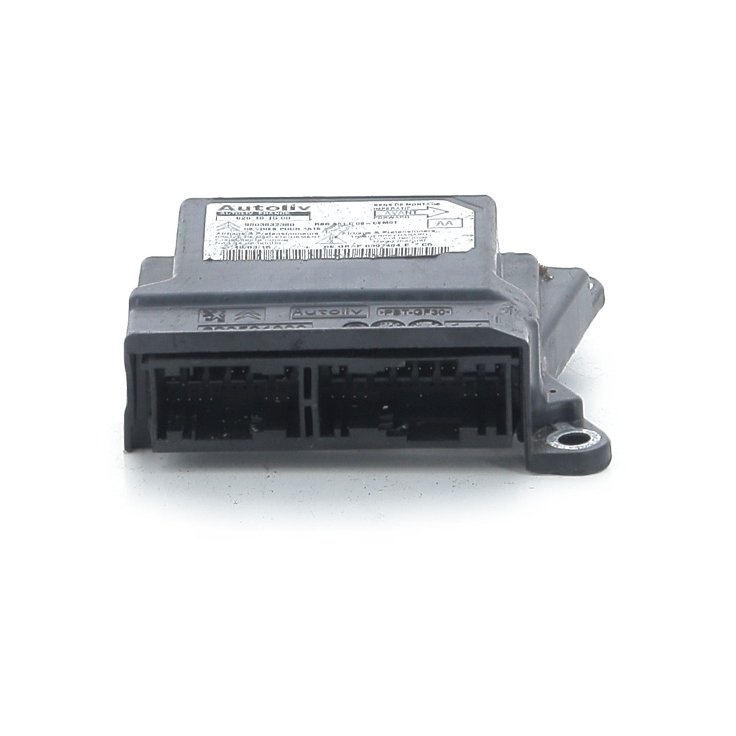 Calculateur d'airbag 9803832380 - CITROEN C3 2 PH.2 1.4 HDI - G1-4960J G1-4960J
