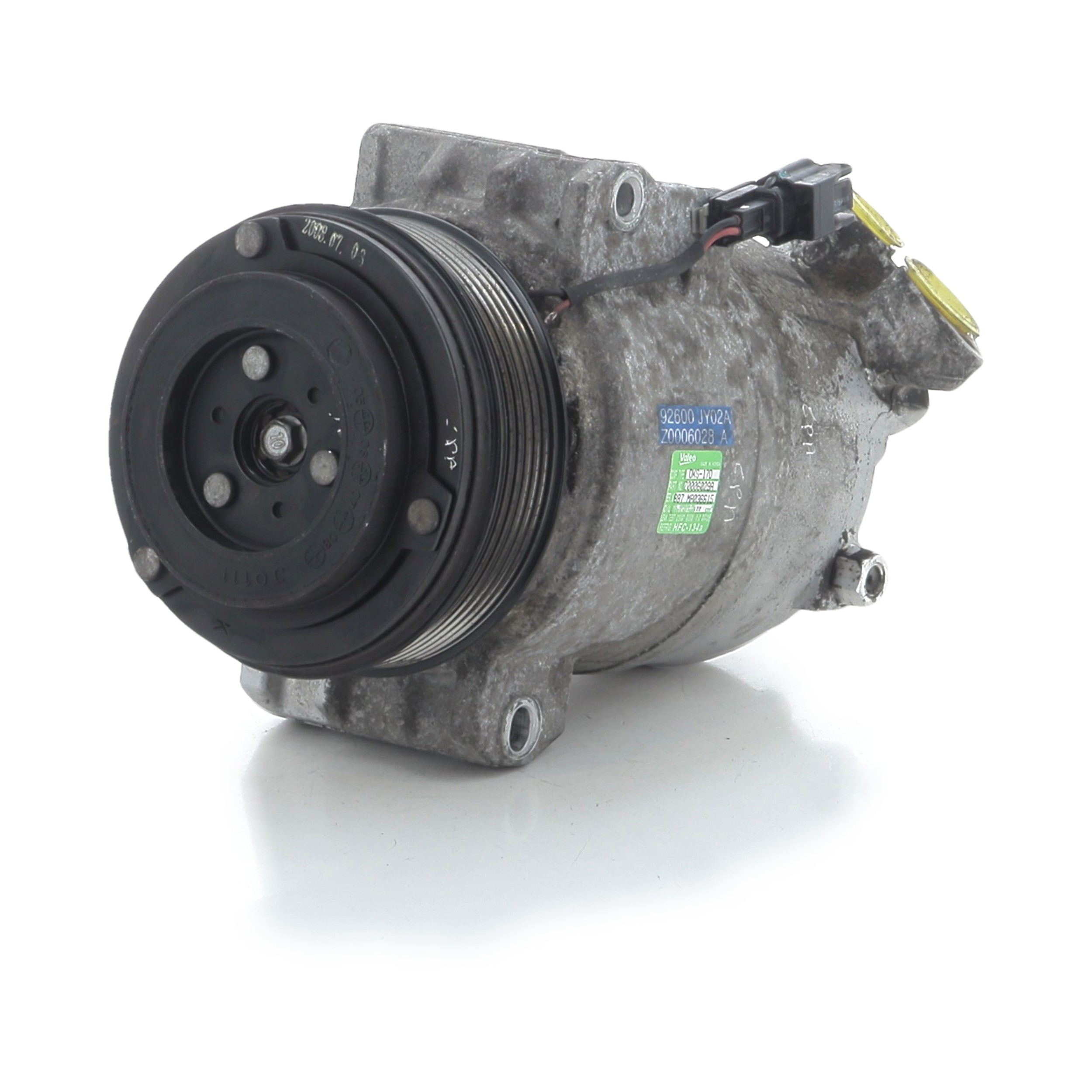 Compresseur de climatisation RENAULT KOLEOS 1 PH.1 2.0 DCI réf. 926007877R G1-6502V G1-6502V