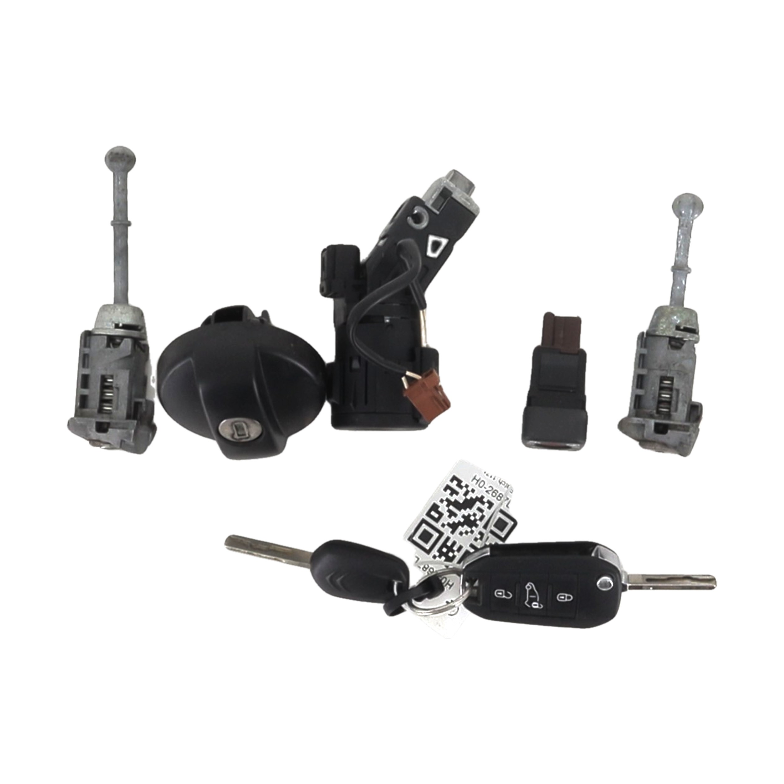 Neiman kit complet (barillet serrure clé) CITROEN JUMPY 3 H0-2687L H0-2687L
