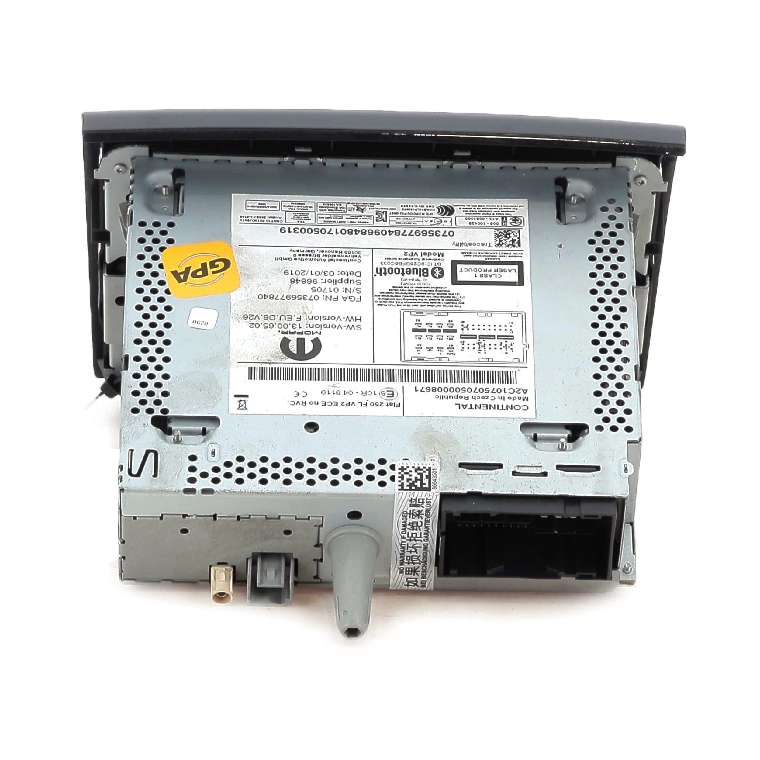 Poste Multimédia PEUGEOT BOXER 3 PH.2 H0-8380M H0-8380M