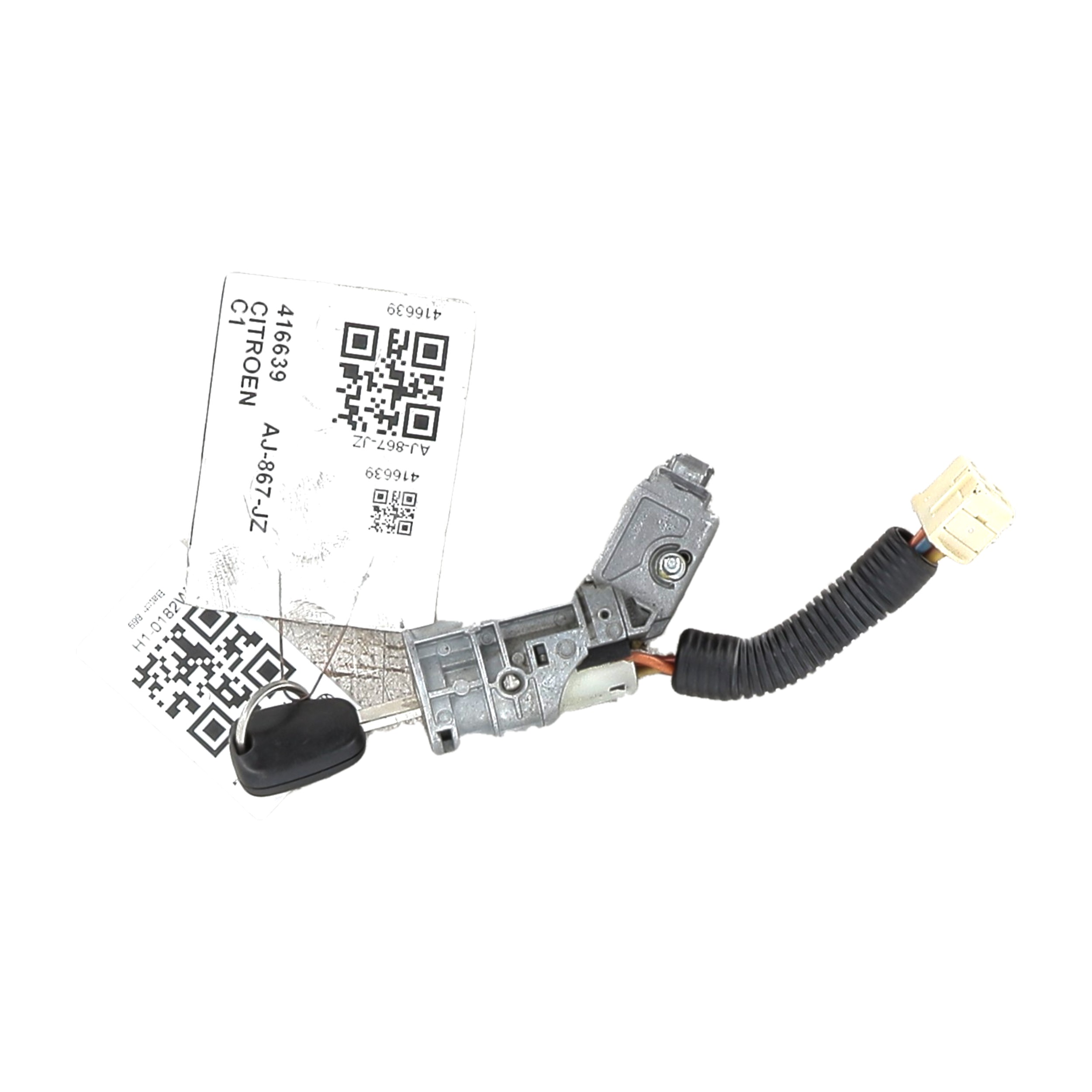 Neiman kit complet (barillet serrure clé) CITROEN C1 1 PH.2 H1-0182W H1-0182W