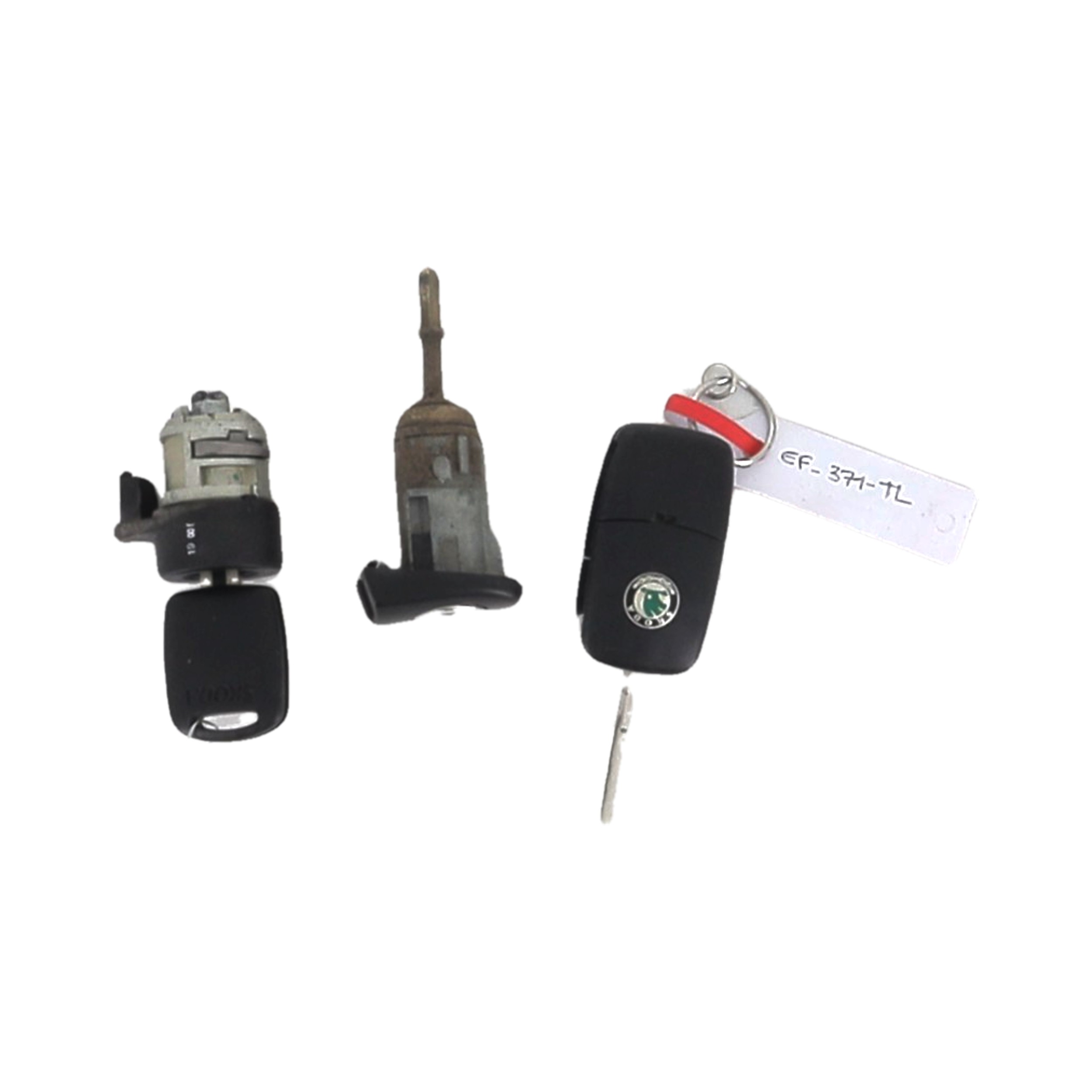 Neiman kit complet (barillet serrure clé) SKODA FABIA 1 PH.1 H1-6199I H1-6199I