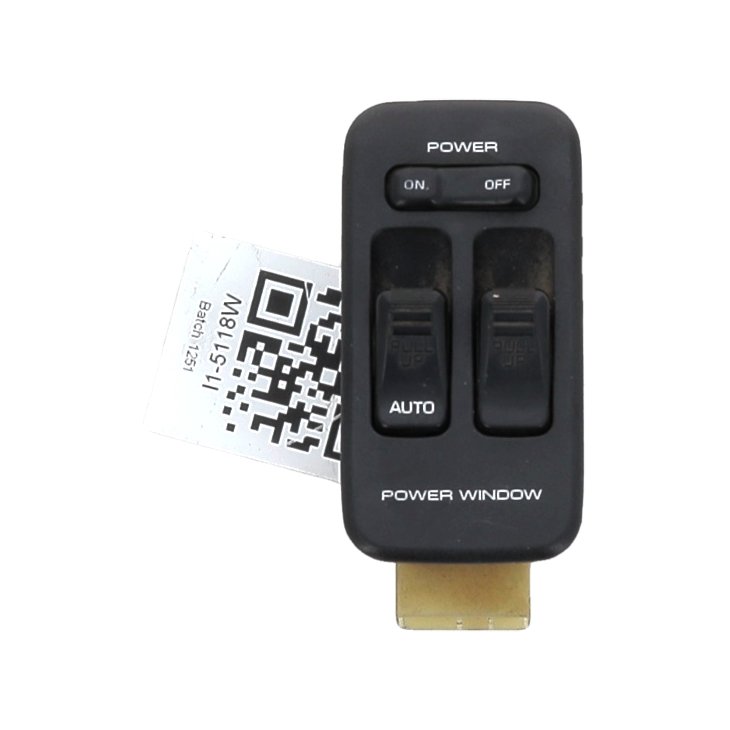 Platine de commande lève-vitre gauche BS2066350 - MAZDA 323 4 PH.1 1800 - I1-5118W I1-5118W