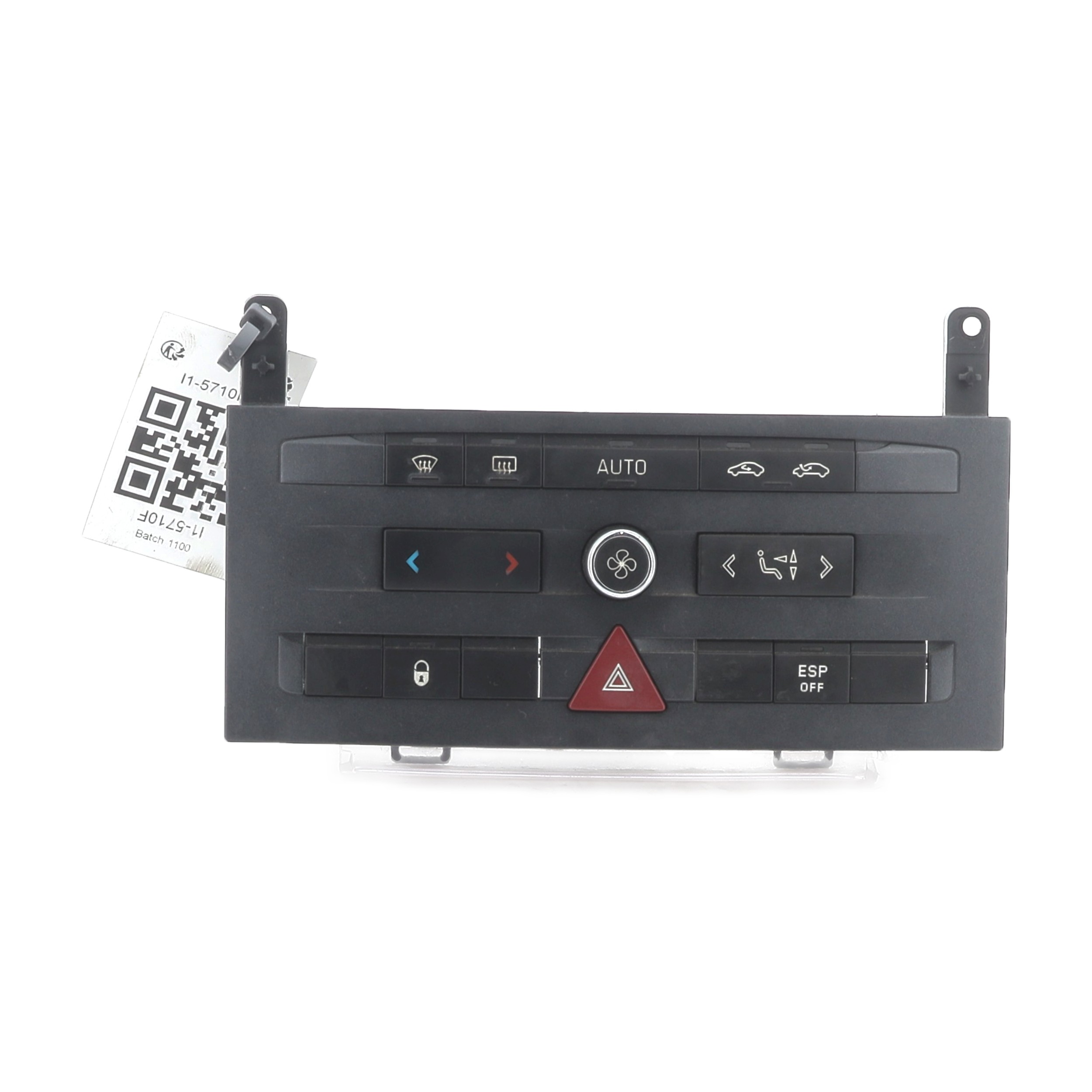 Commande de chauffage 6452J9 - PEUGEOT 407 PH.1 1.6 HDI - I1-5710F I1-5710F