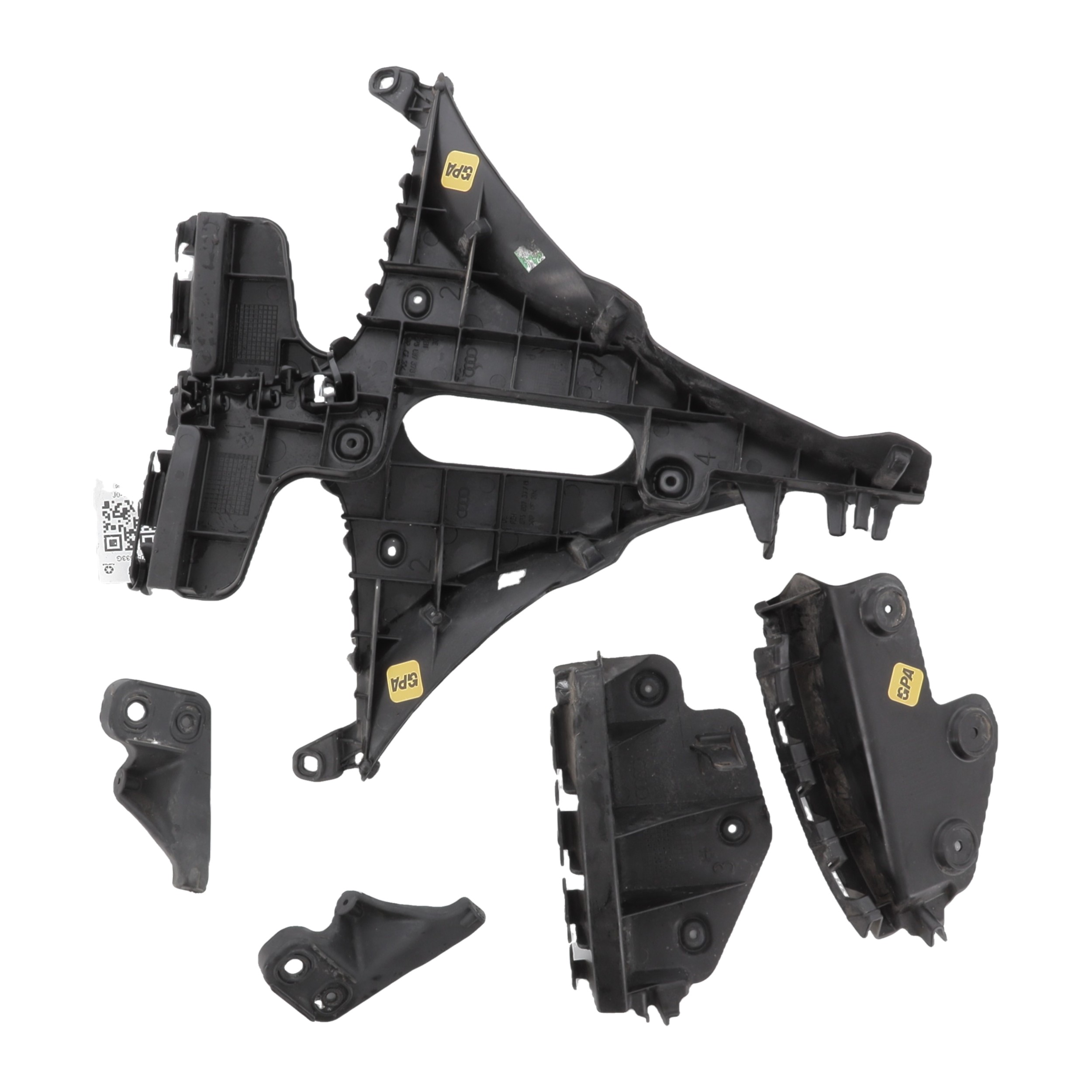 Lot supports pare choc arrière 8P3807377B - AUDI A3 TDI - J0-3533G J0-3533G