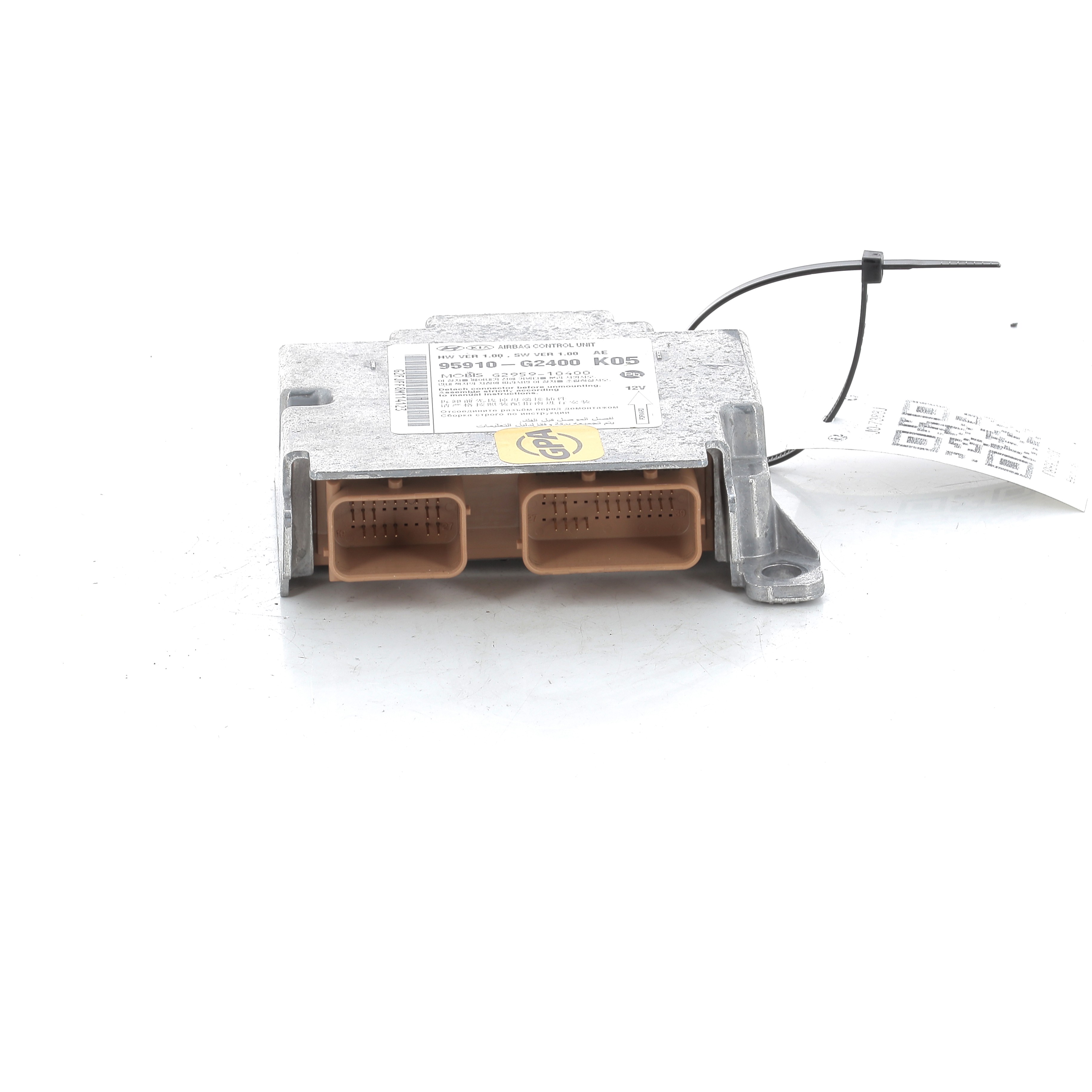 Calculateur d'airbag 95910G2400 - HYUNDAI IONIQ PH 1 HYB 141 - J0-7388J J0-7388J