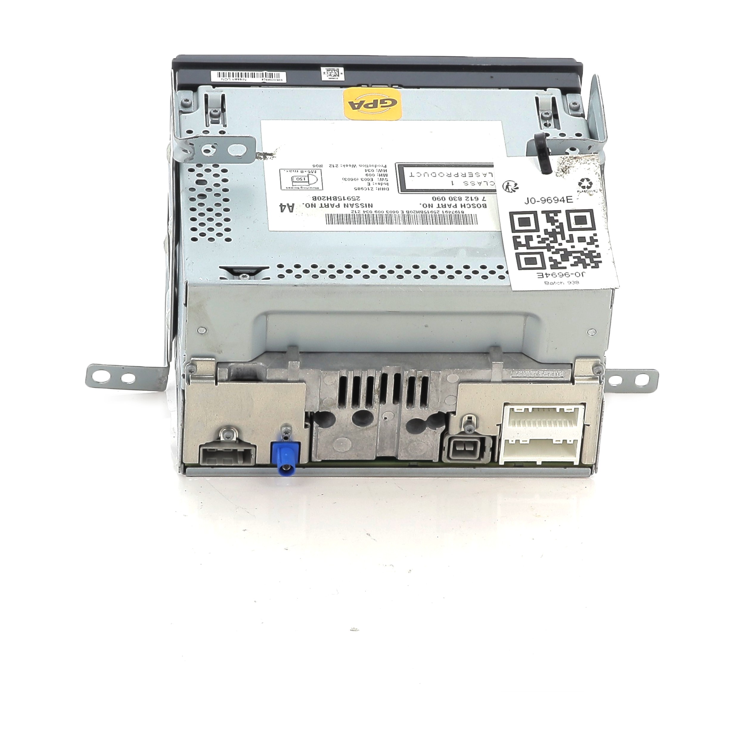 Poste Multimédia NISSAN JUKE 1 PH.1 J0-9694E J0-9694E