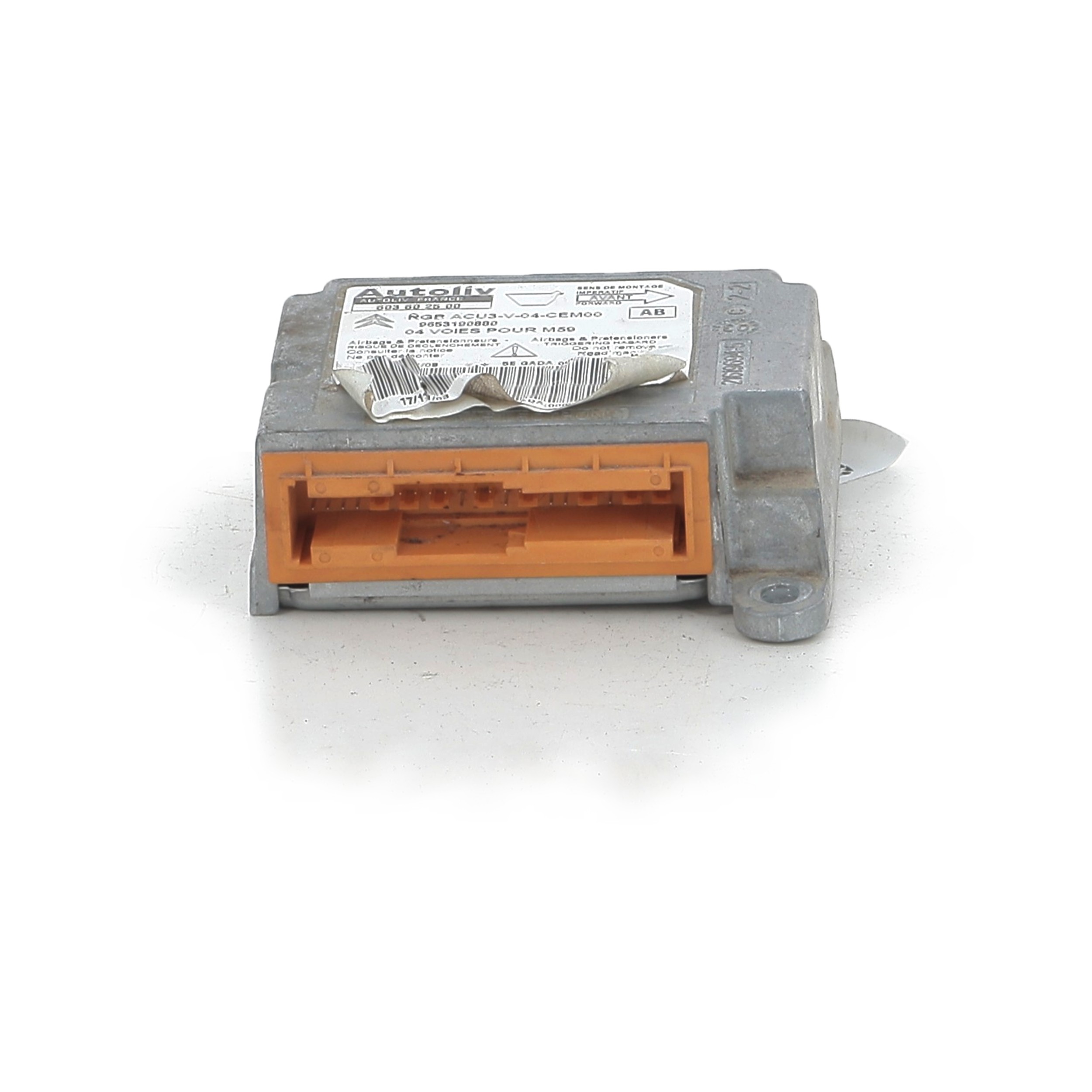 Calculateur d'airbag 6545R1 - CITROEN BERLINGO 1 PH.2 -NS1K_TYPE - J1-0754K J1-0754K