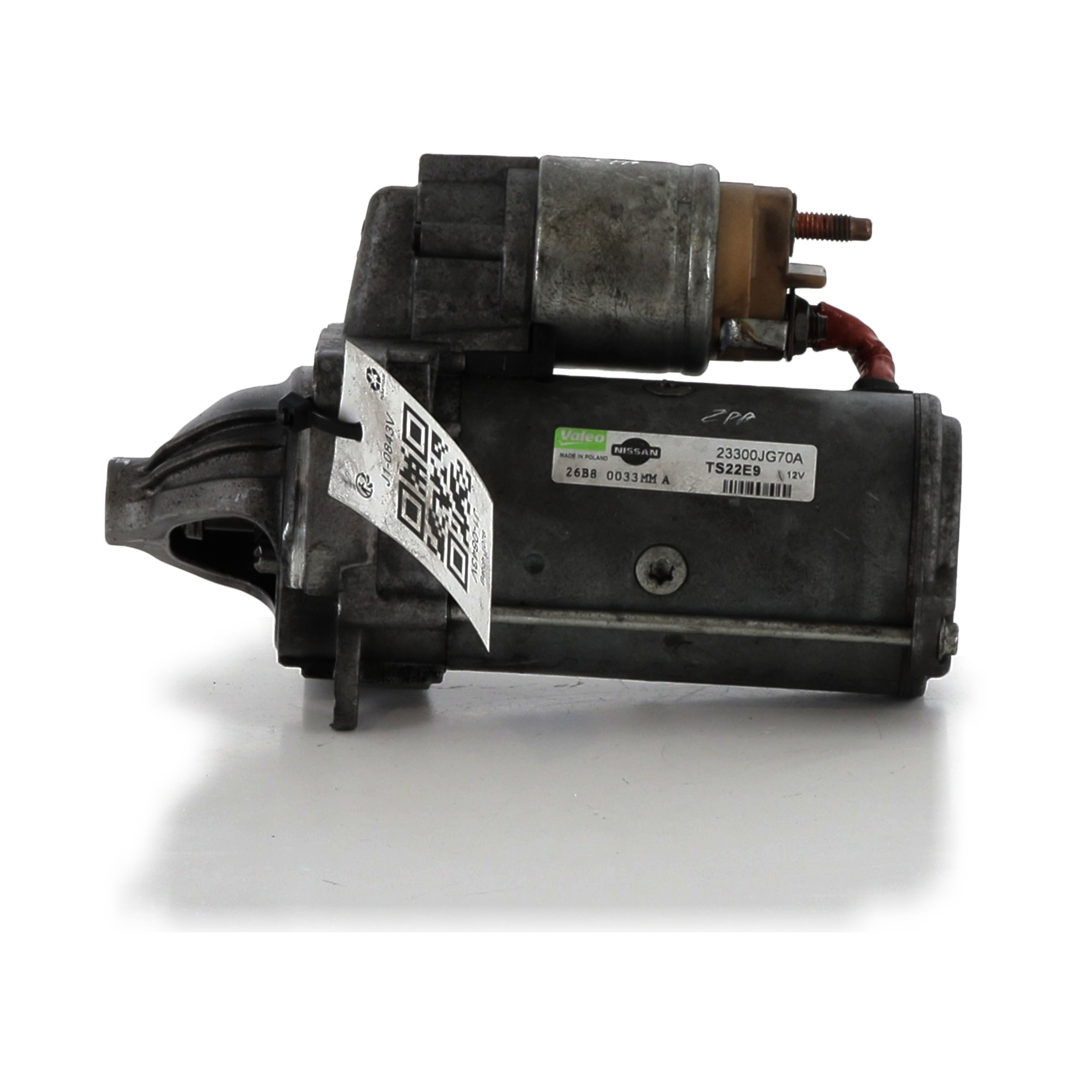 Démarreur NISSAN QASHQAI 1 PH.1 2.0 DCI réf. 23300-JG70B- J1-0843V J1-0843V