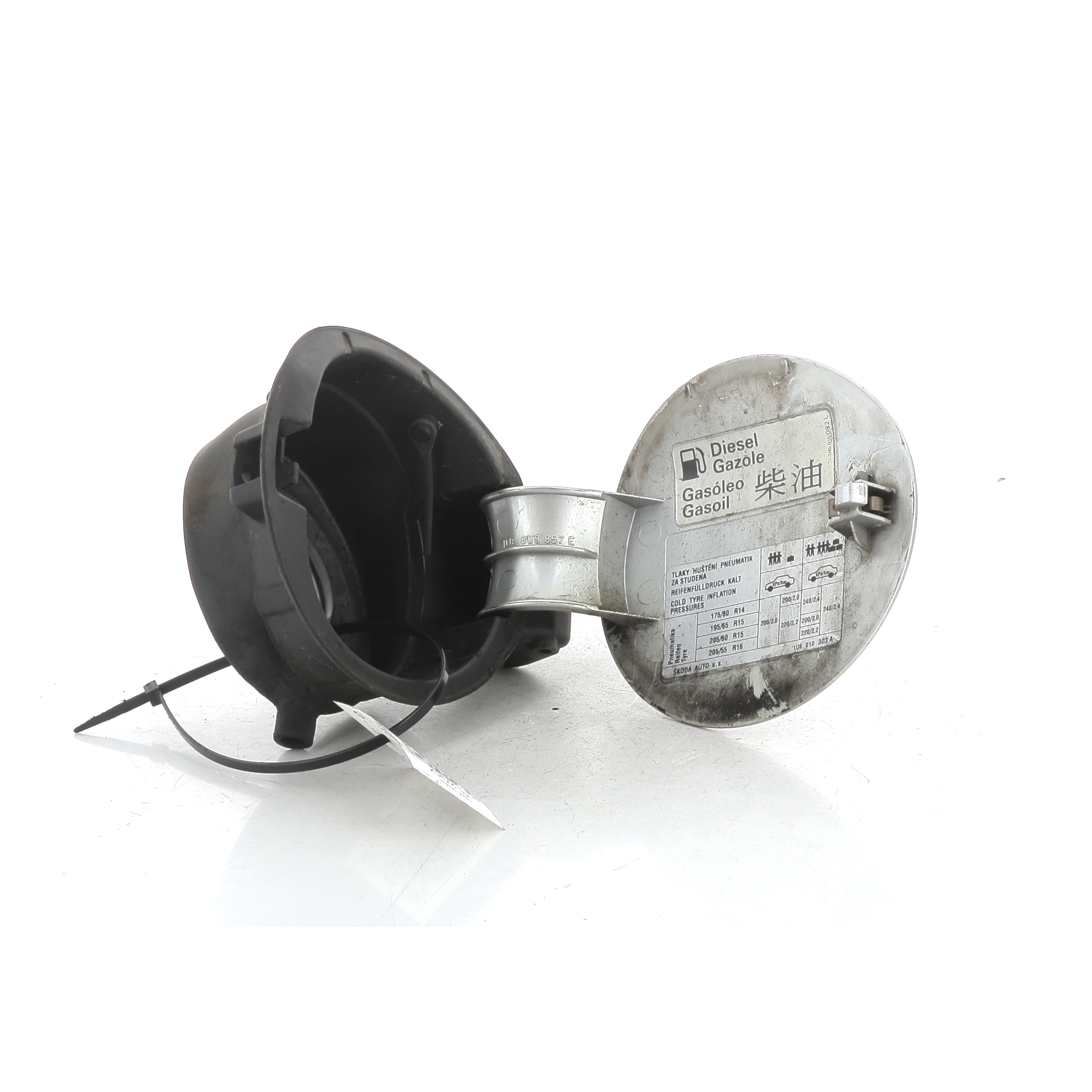 Trappe portillon carburant 1U6809857EGRU - SKODA OCTAVIA 1 PH.2 TDI - K0-2796Z K0-2796Z