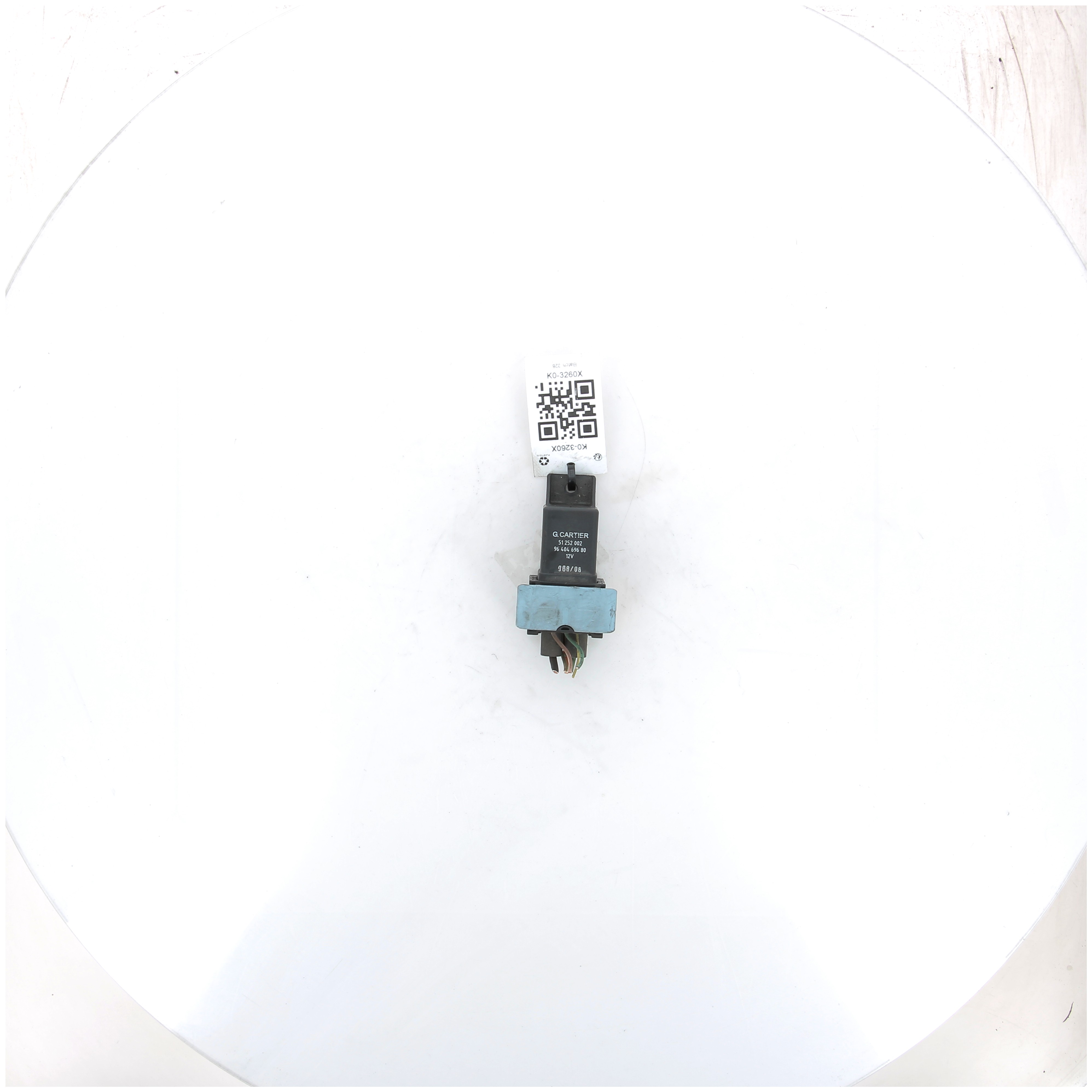 Relais de préchauffe 9645668680 - PEUGEOT 407 PH.1 2.0 HDI - K0-3260X K0-3260X