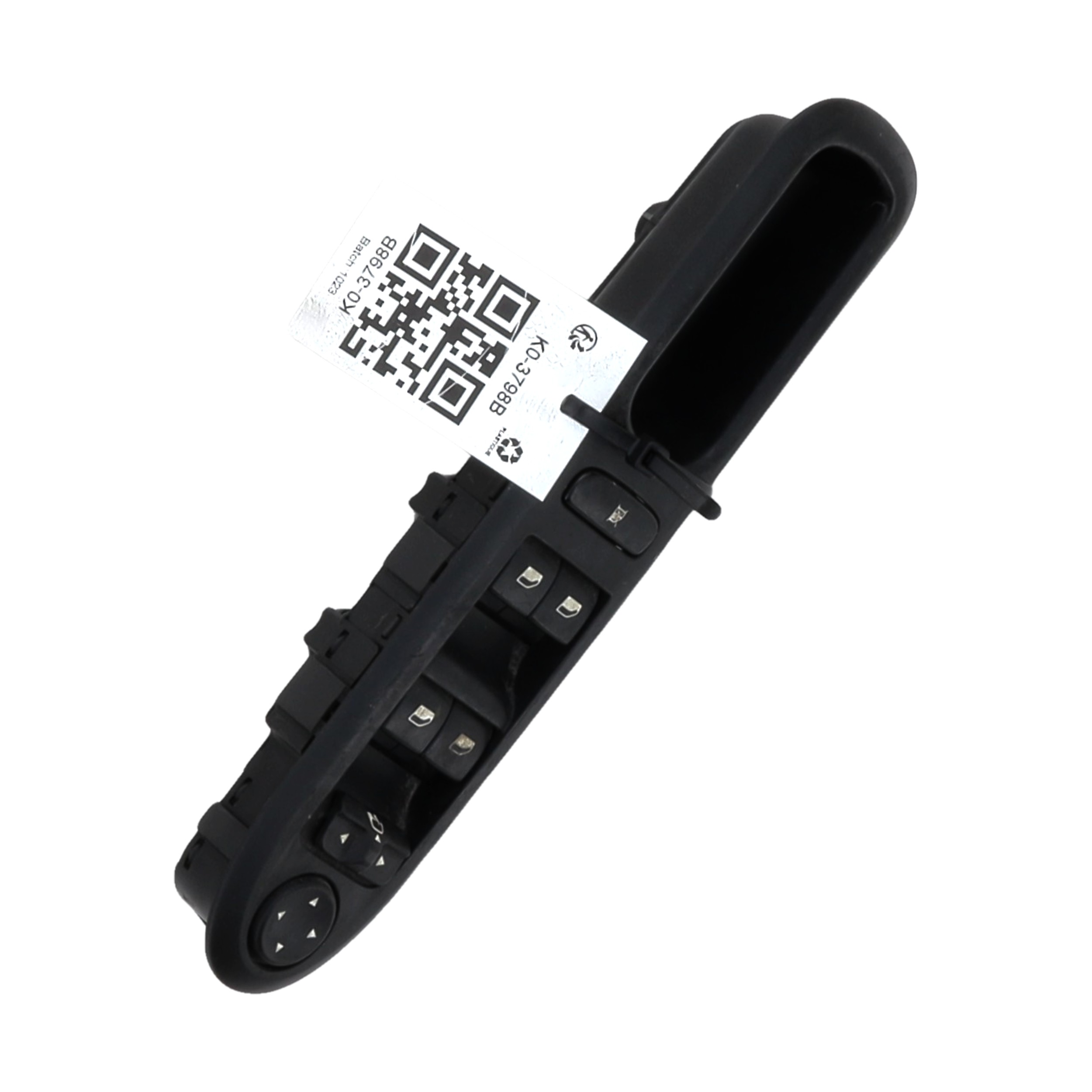 Platine de commande lève-vitre gauche 6554ER - PEUGEOT 407 PH.1 2.0 HDI - K0-3798B K0-3798B