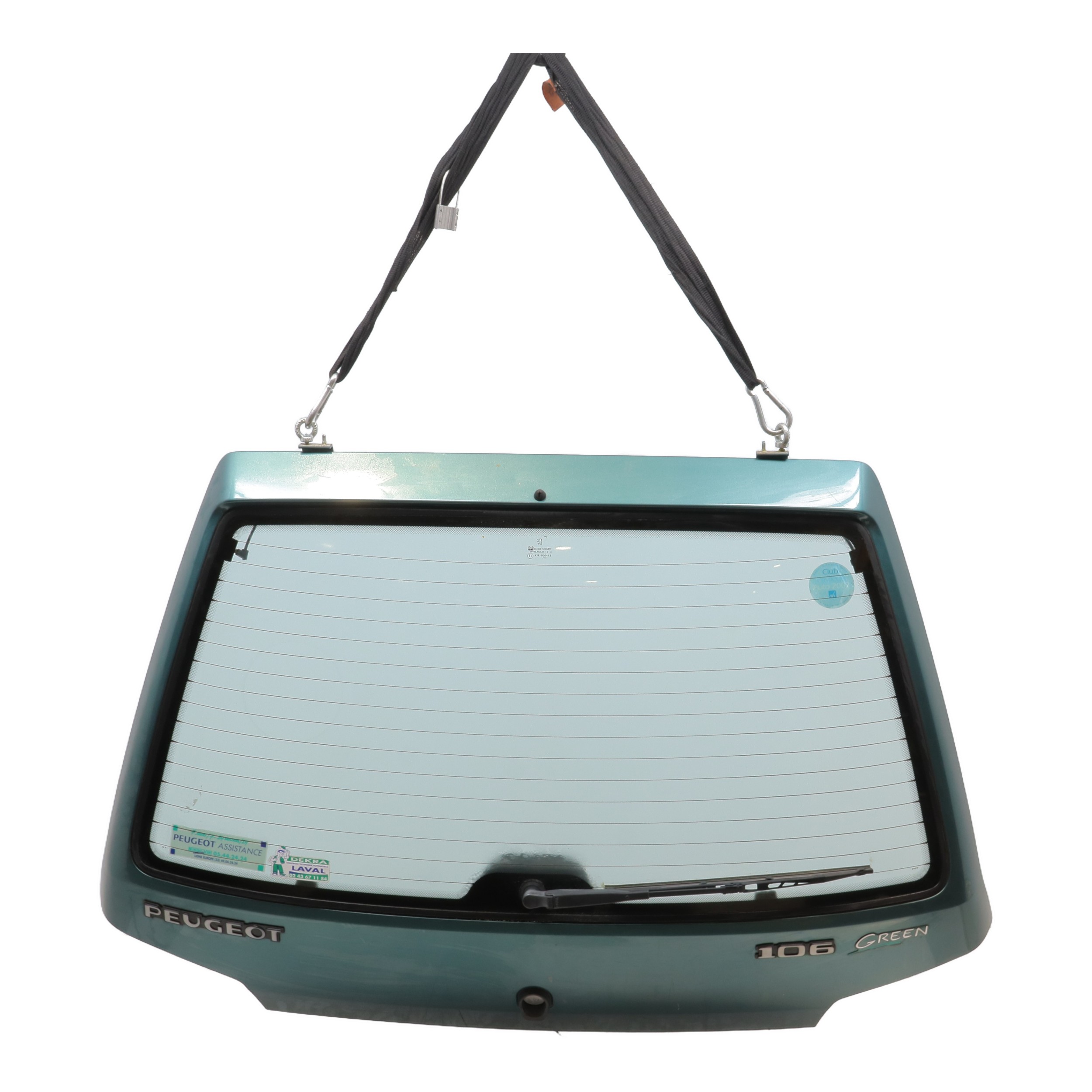 Hayon PEUGEOT 106 PH.1 VERT FONCE réf. 8701A4 K1-1010Y K1-1010Y