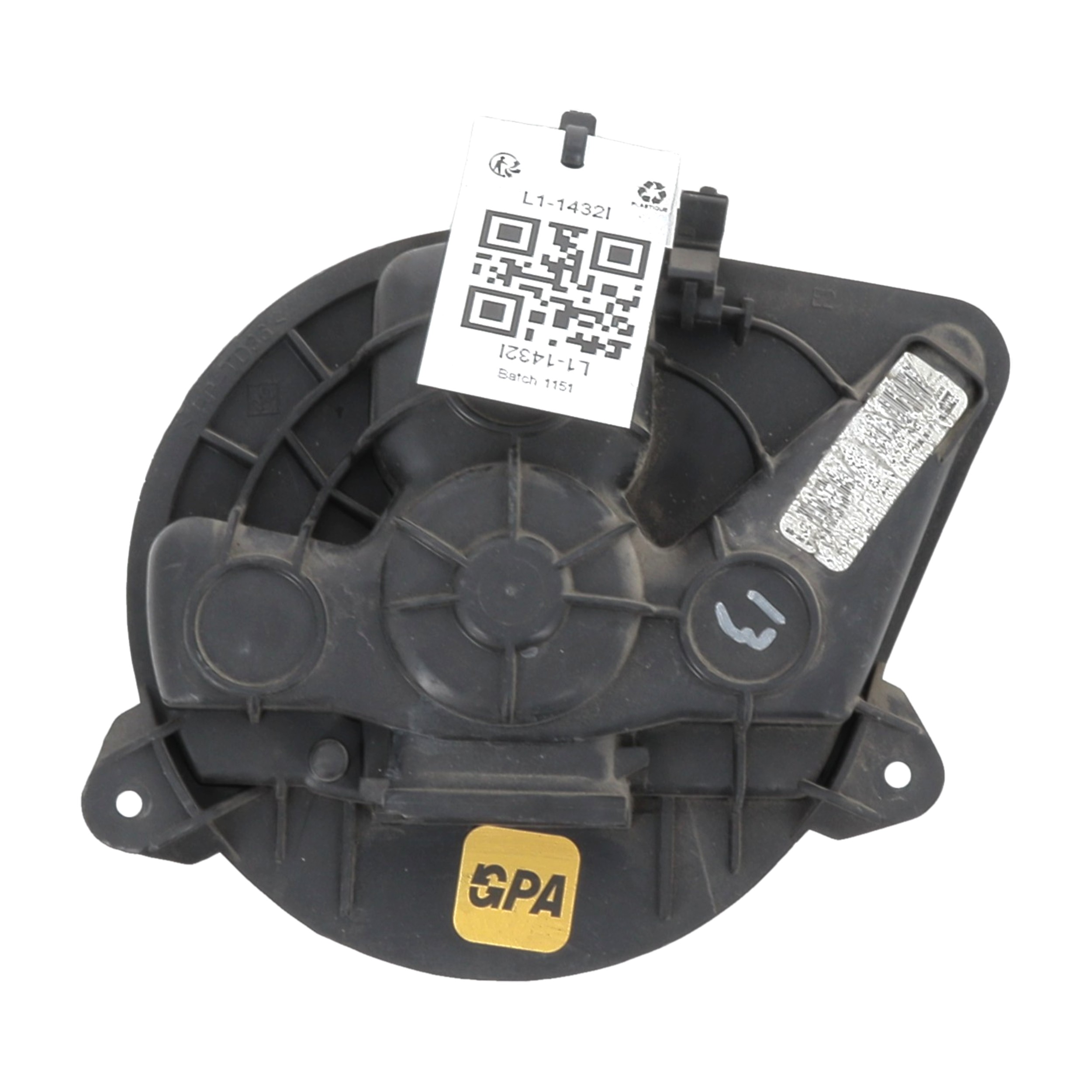 Soufflerie/Pulseur RENAULT TRAFIC 2 PH.2 réf. 7701208225 L1-1432I L1-1432I