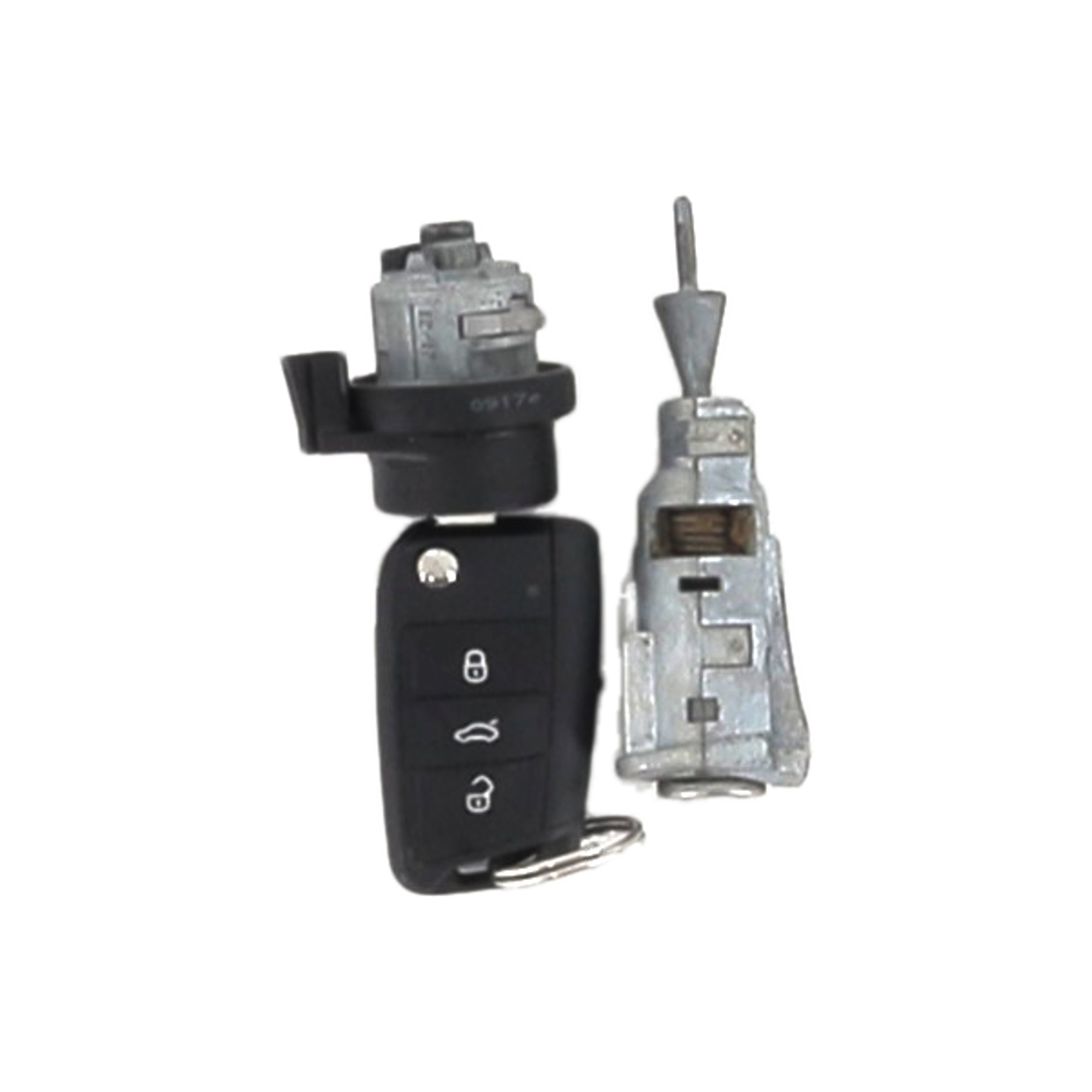 Neiman kit complet (barillet serrure clé) VOLKSWAGEN POLO 5 PH.2 L1-2616I L1-2616I