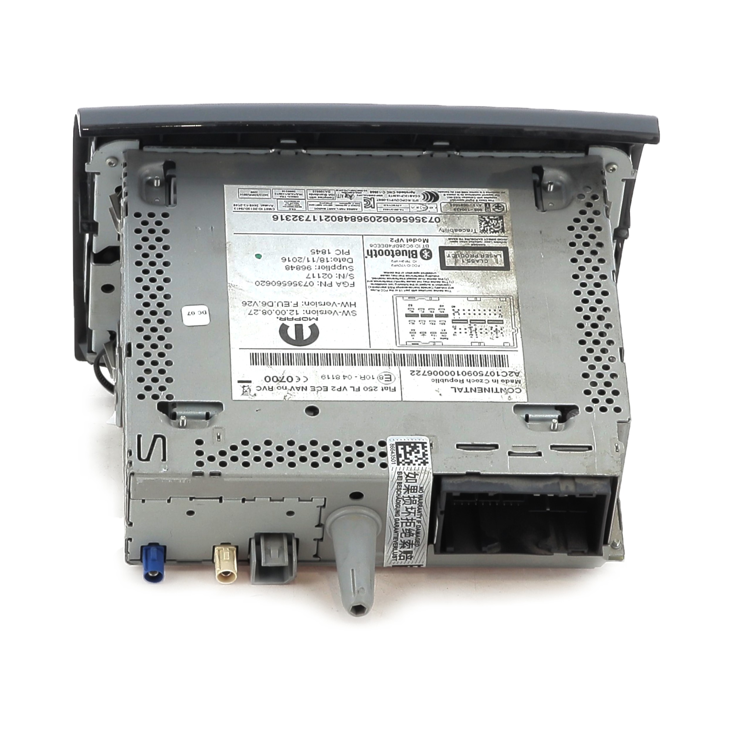 Poste Multimédia CITROEN JUMPER 3 PH.2 M0-6465I M0-6465I