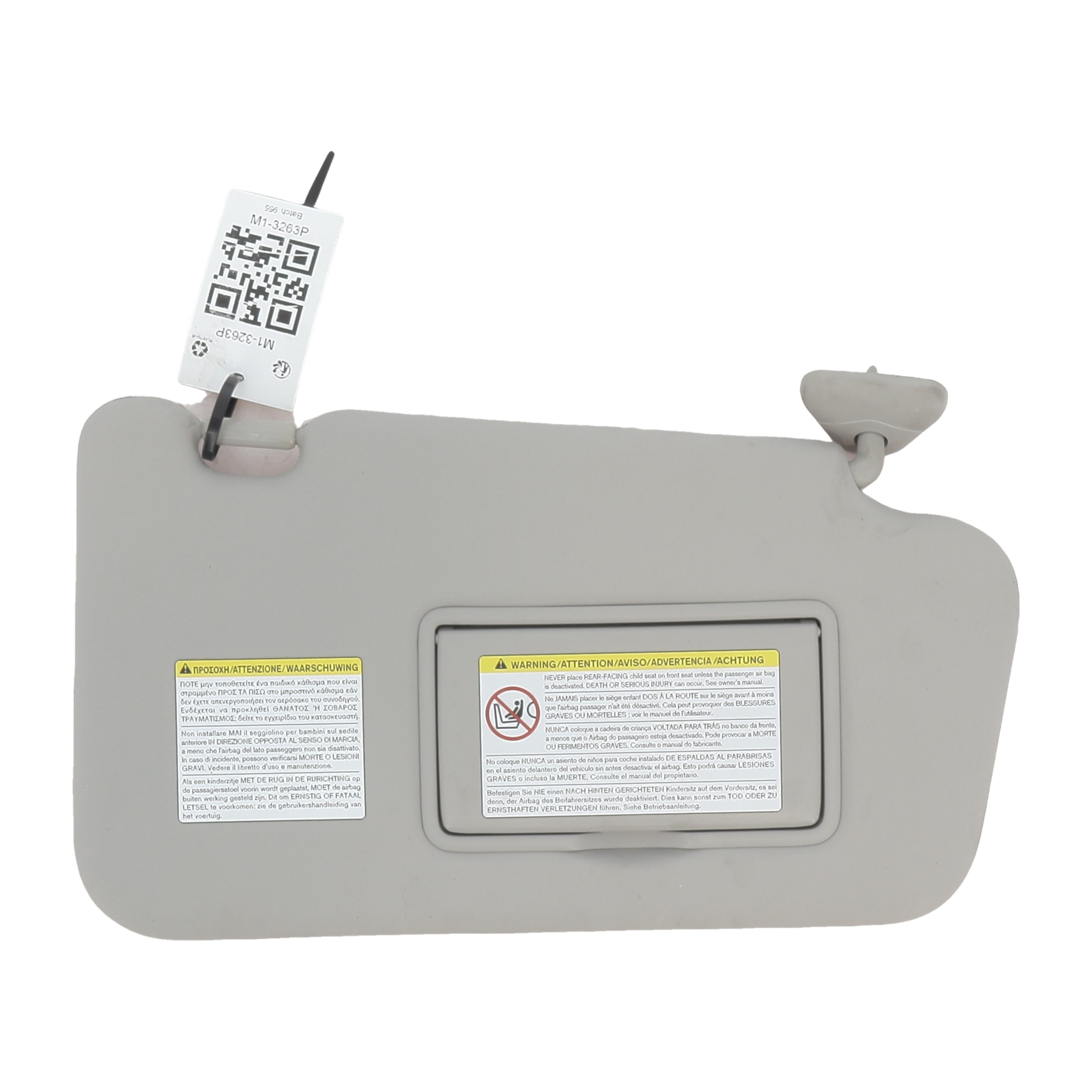 Pare-soleil droit 964001KA6A - NISSAN JUKE 1 PH.2 1.5 DCI - M1-3263P M1-3263P