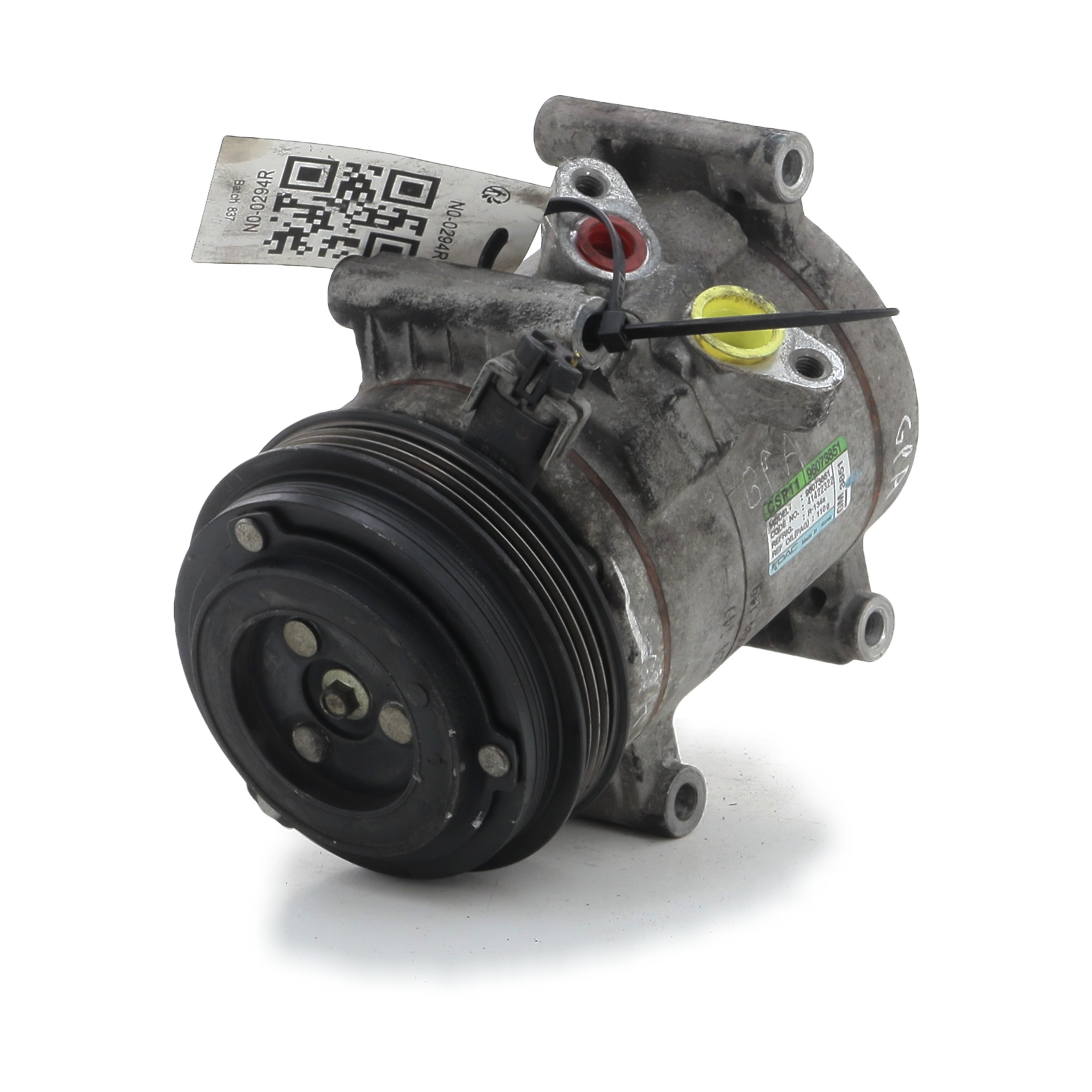 Compresseur de climatisation CHEVROLET SPARK PH.1 1.0 réf. 94558244 N0-0294R N0-0294R