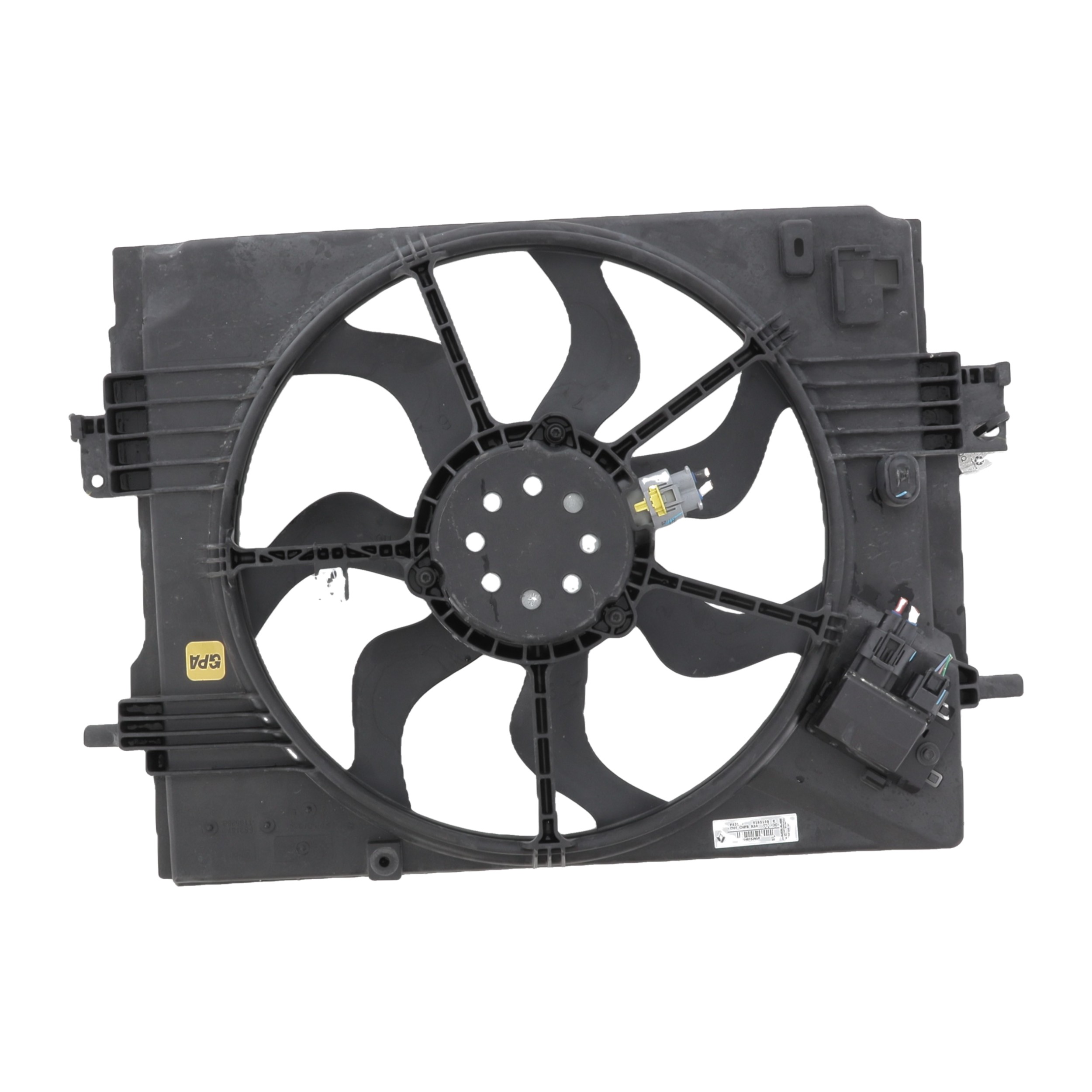 Groupe motoventilateur 214815285R - RENAULT CLIO 5 PH.1 SCE 75 - N1-2610Q N1-2610Q