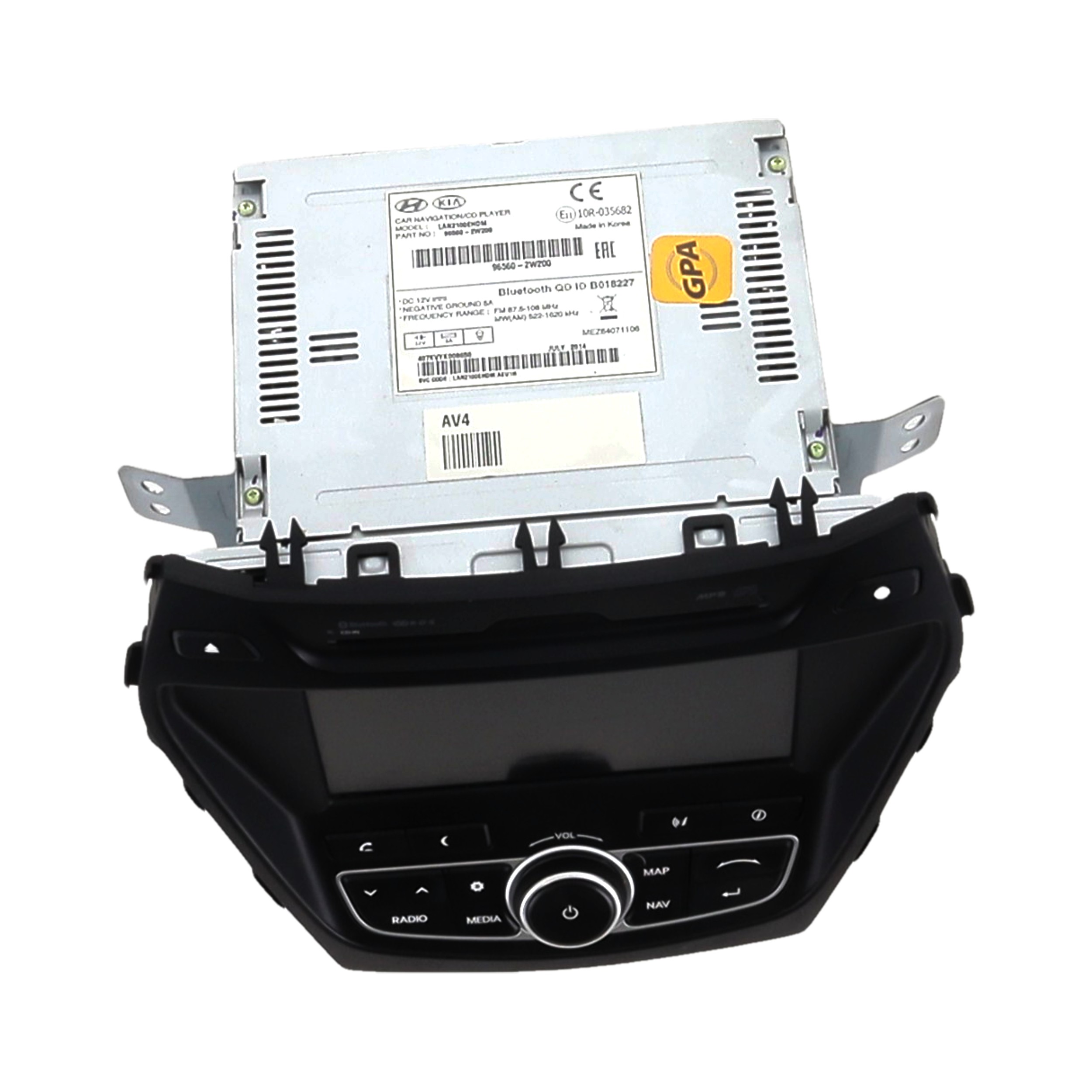 Ecran multifonction 965602W2004X - HYUNDAI SANTA FE 3 PH.2 2.2 CRDI - P0-0807V P0-0807V