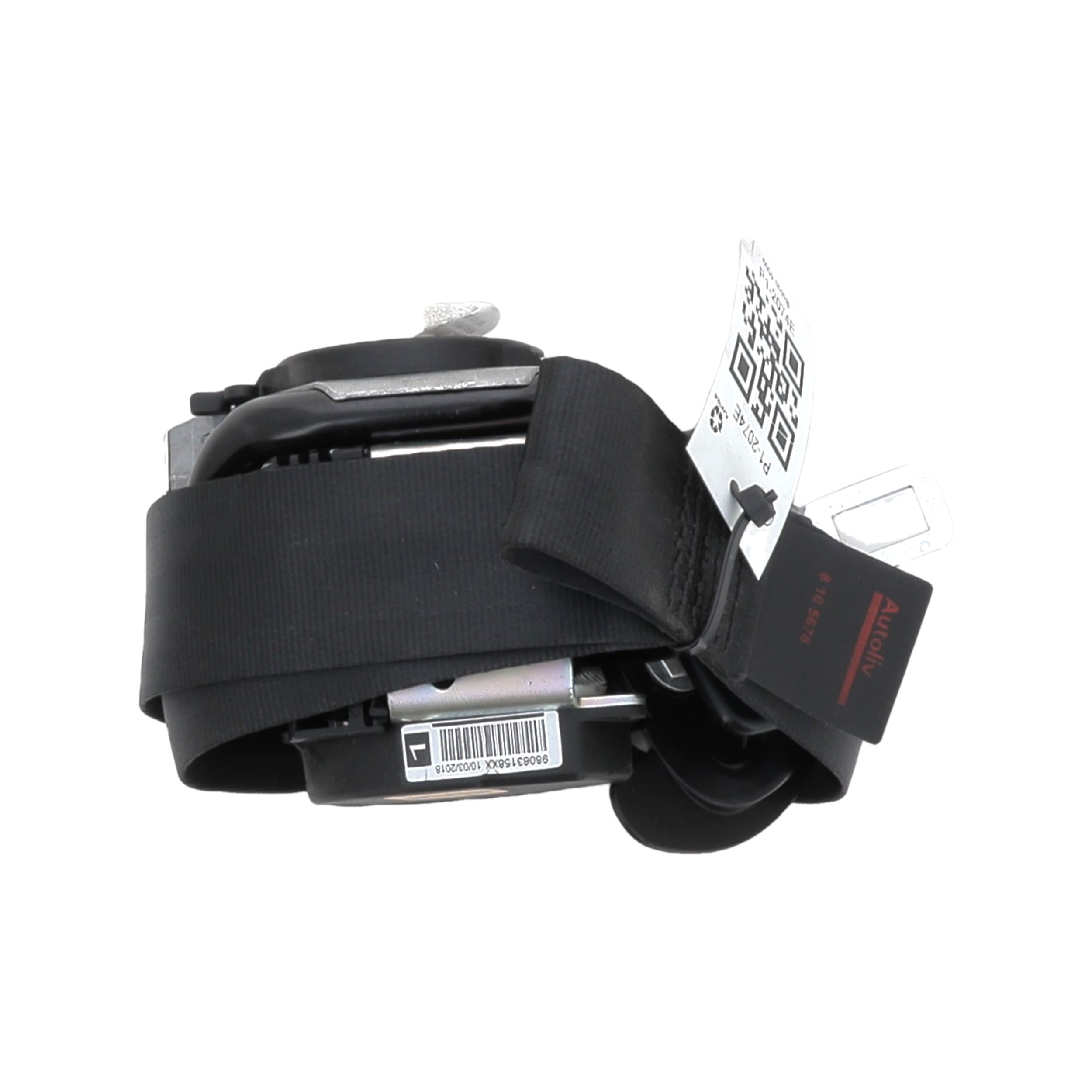 Ceinture avant droit PEUGEOT 208 1 PH.2 réf. 98063158MU P1-2074E P1-2074E