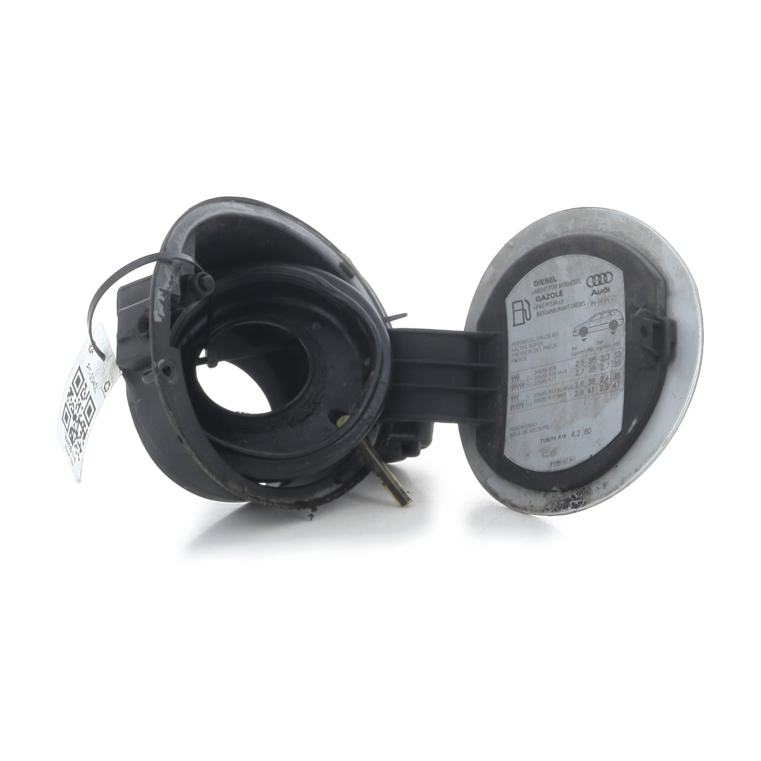 Trappe portillon carburant 8P4809907DGRU - AUDI A3 SPORTBACK 2 PH.1 TDI - P1-3340L P1-3340L