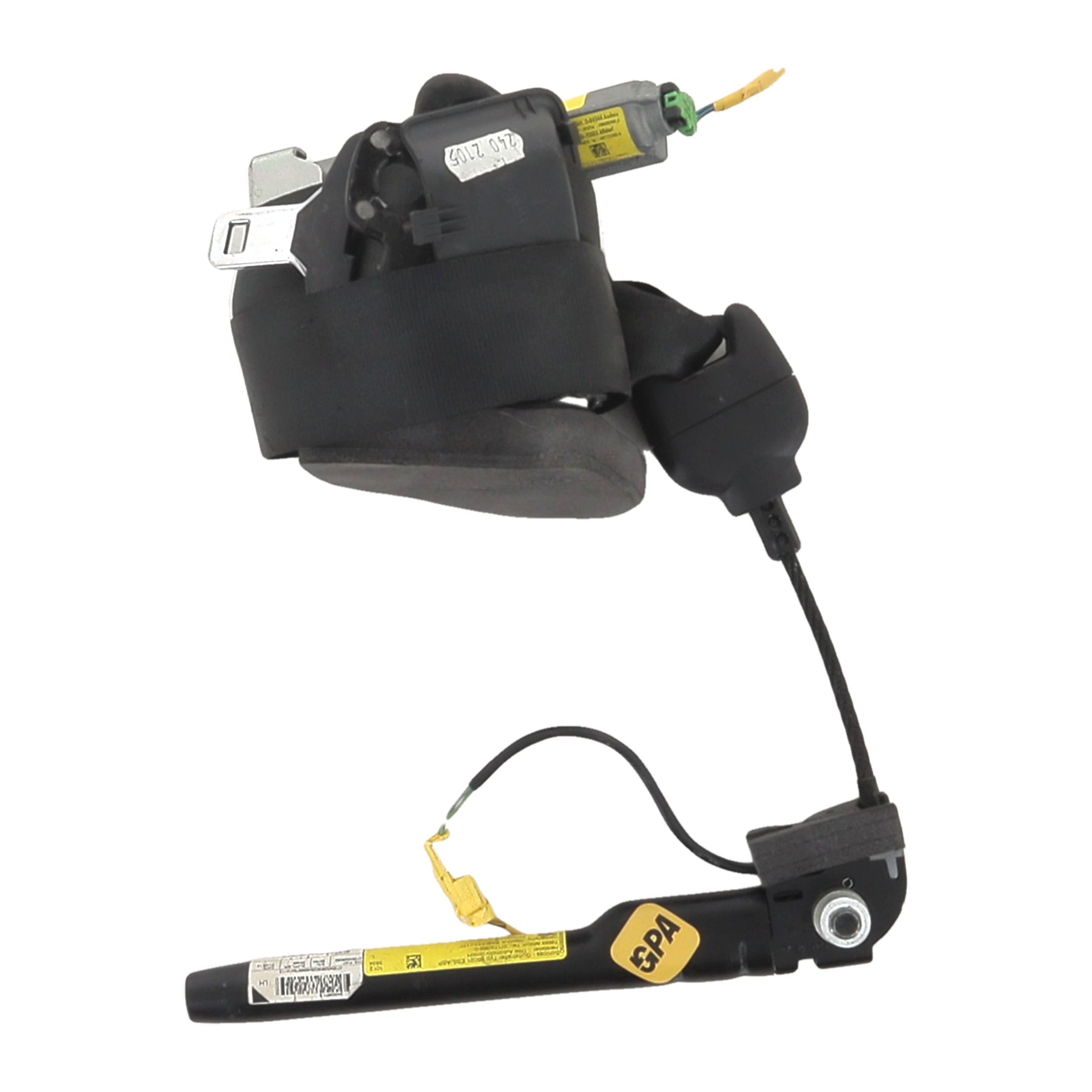 Ceinture avant gauche FIAT 500 2 PH.1 réf. 735642599 P1-6551U P1-6551U