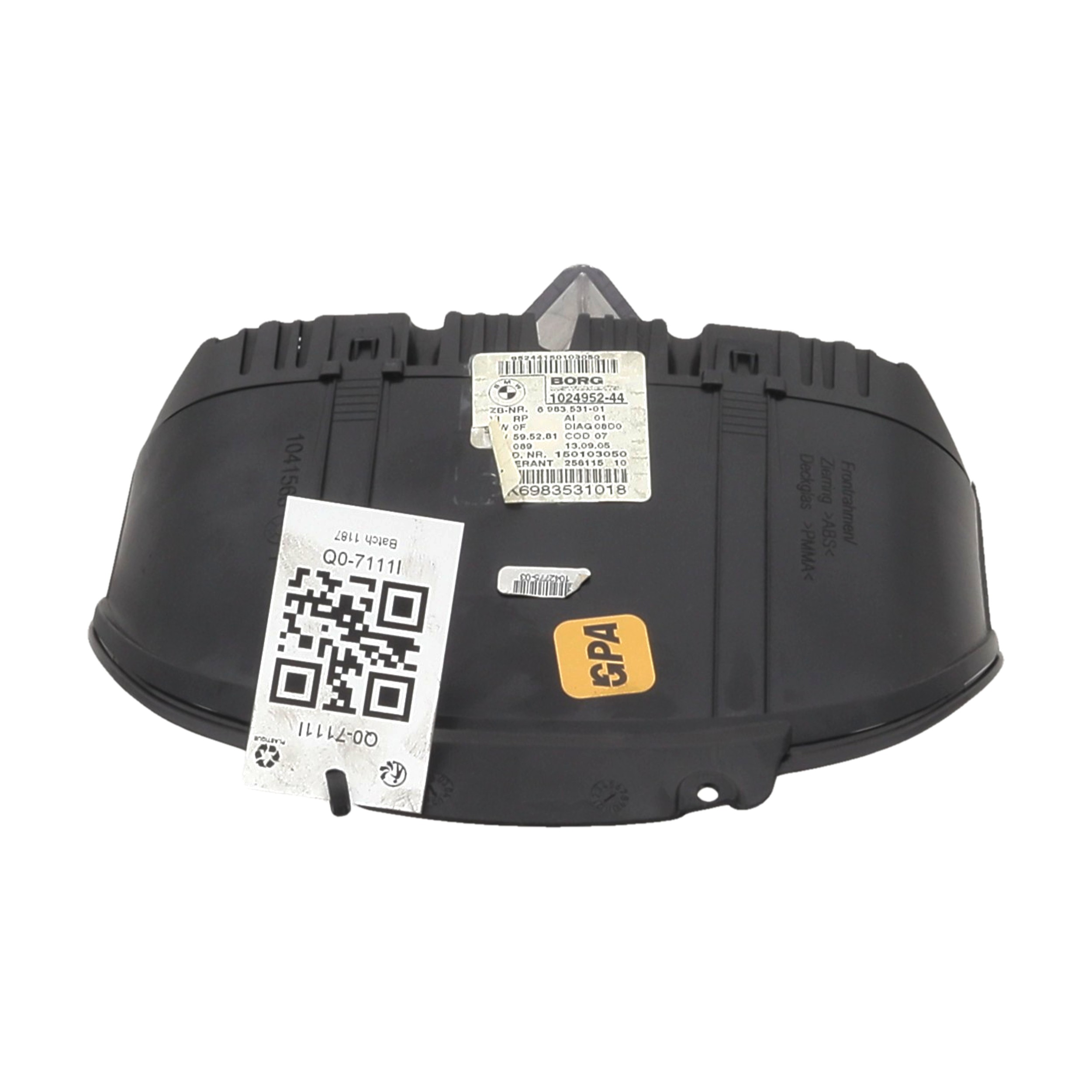 Compteur 62109283802 - BMW SERIE 1 1 PH.1 118 D - Q0-7111I Q0-7111I