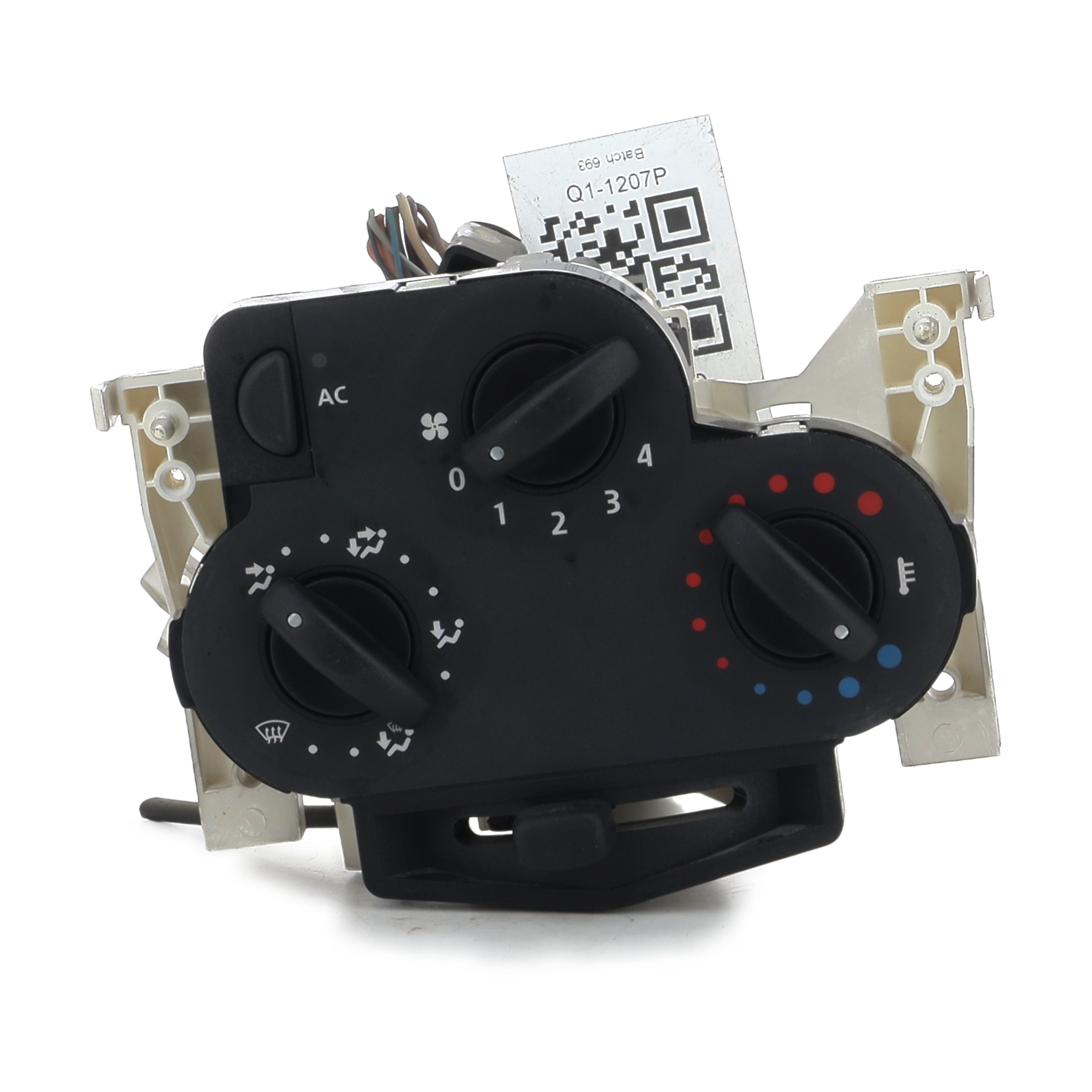 Commande de chauffage 6001547668 - DACIA LOGAN MCV 1 PH.1 1.5 DCI - Q1-1207P Q1-1207P