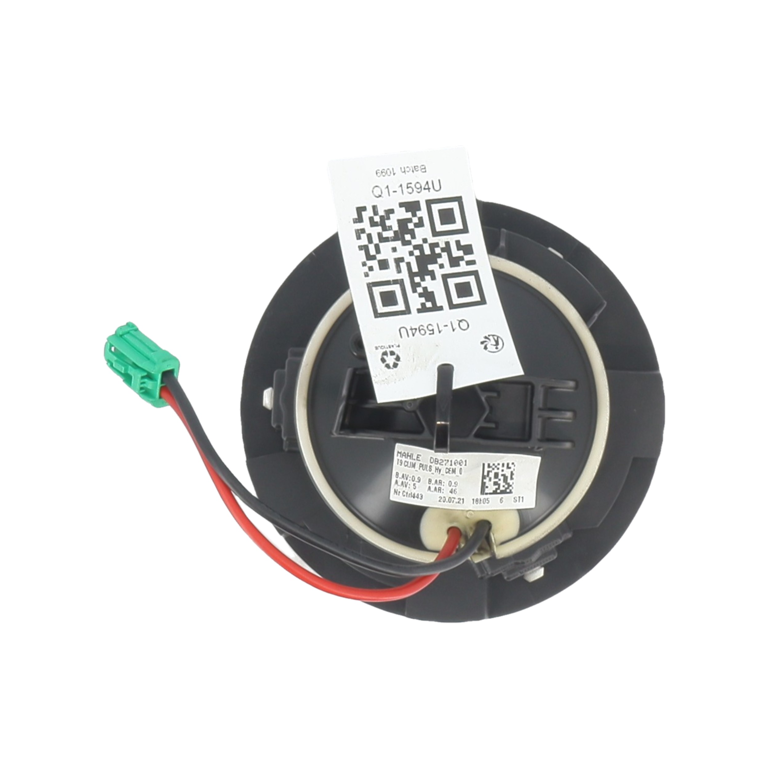 Soufflerie/Pulseur PEUGEOT 308 2 PH.2 réf. 1610497180 Q1-1594U Q1-1594U