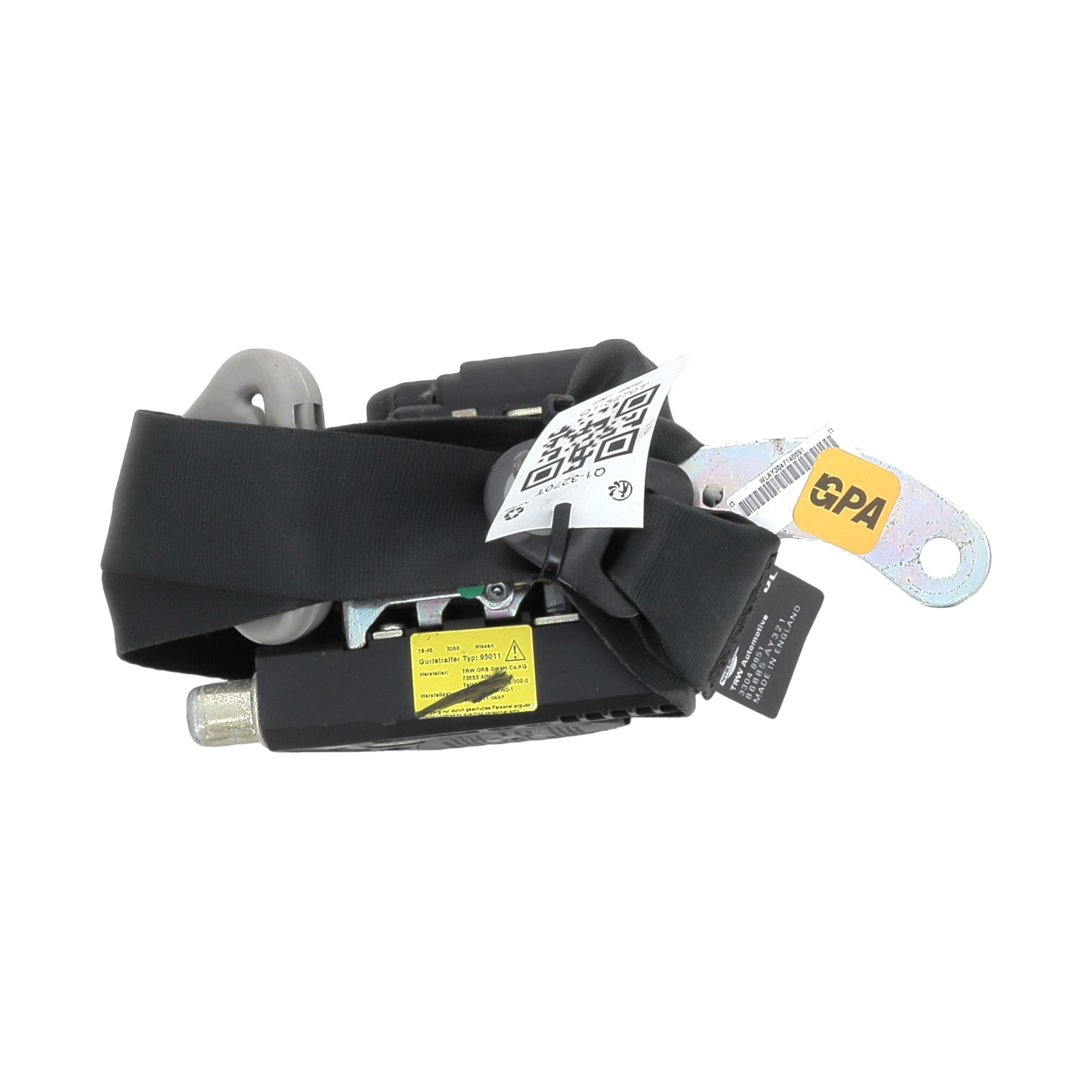 Ceinture avant gauche NISSAN MICRA 3 PH.1 réf. 86885-AY310- Q1-3270T Q1-3270T