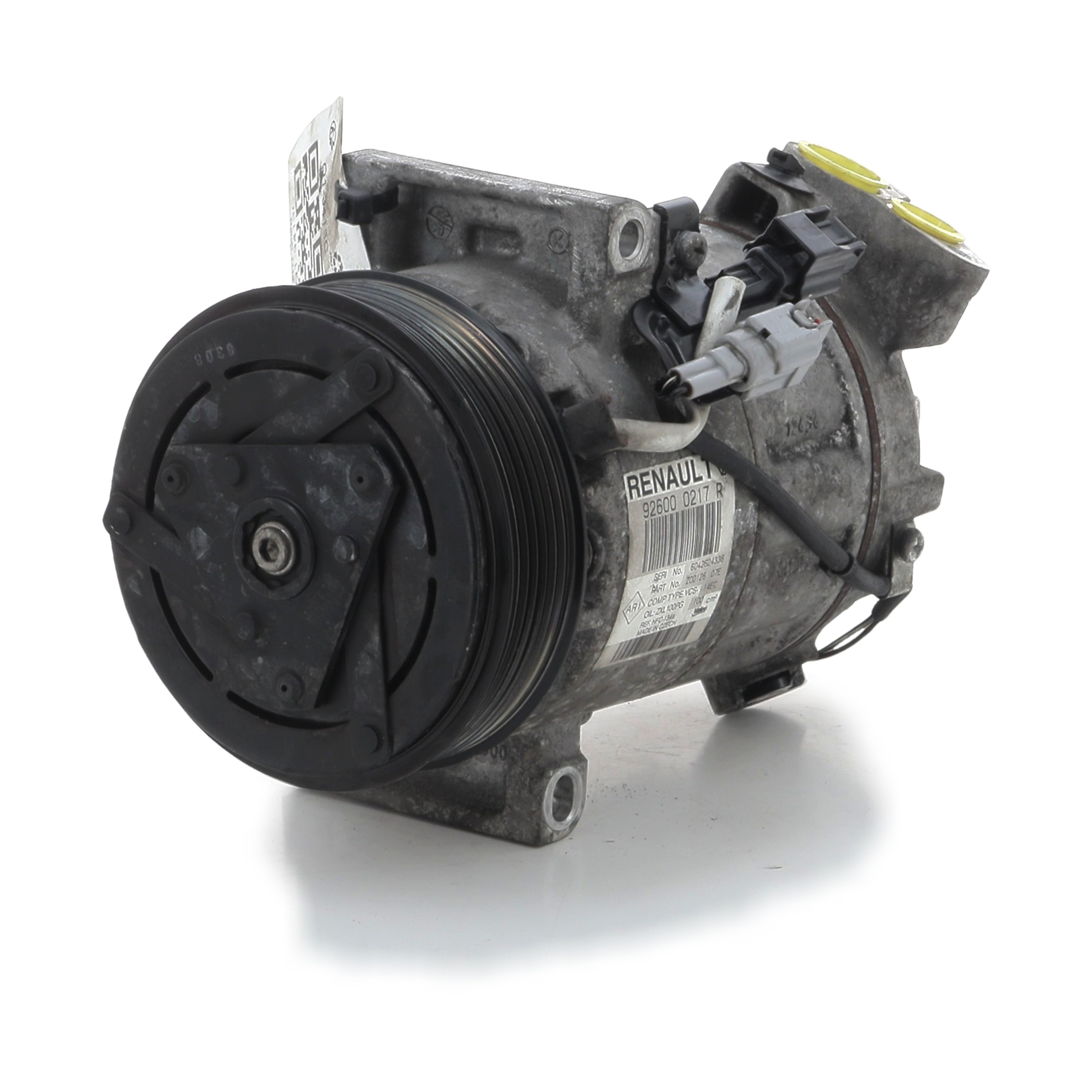 Compresseur de climatisation RENAULT CLIO 4 PH.1 TCE 90 réf. 926000217R Q1-3413C Q1-3413C