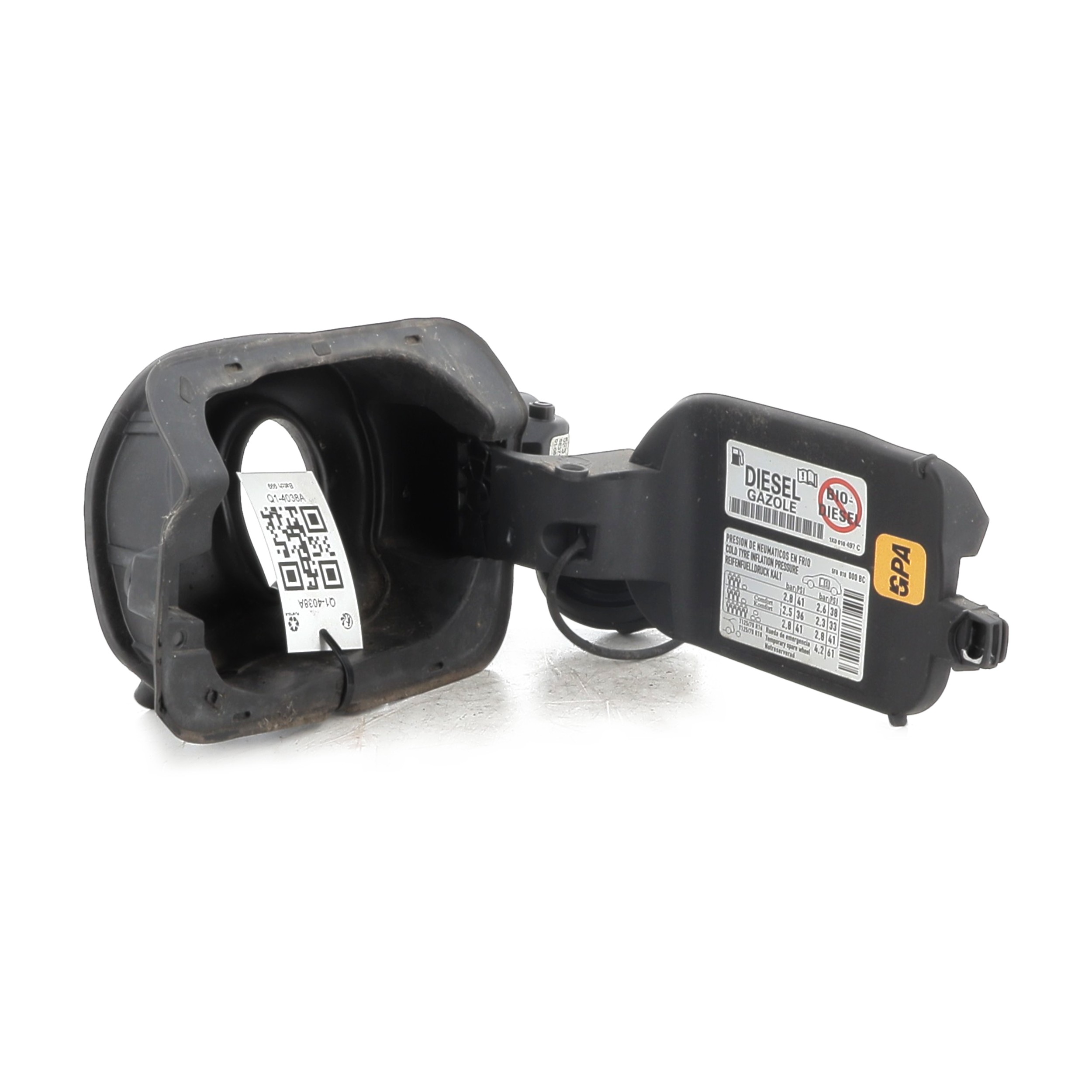 Trappe portillon carburant 5F3809905BGRU - SEAT LEON 3 PH.1 - Q1-4038A Q1-4038A