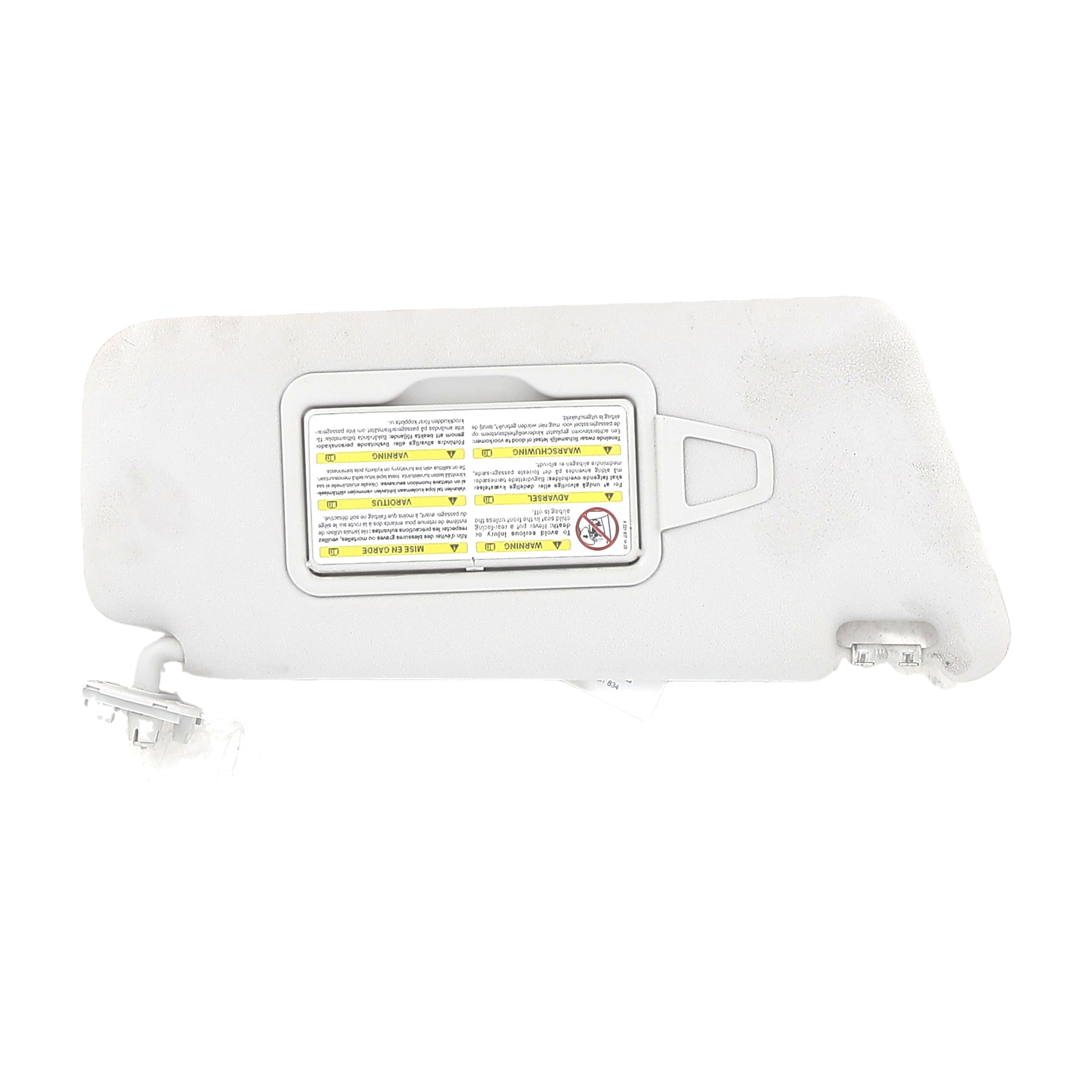 Pare-soleil droit 16981004107H48 - MERCEDES CLASSE A 2 PH.2 A180 CDI - R1-1037P R1-1037P