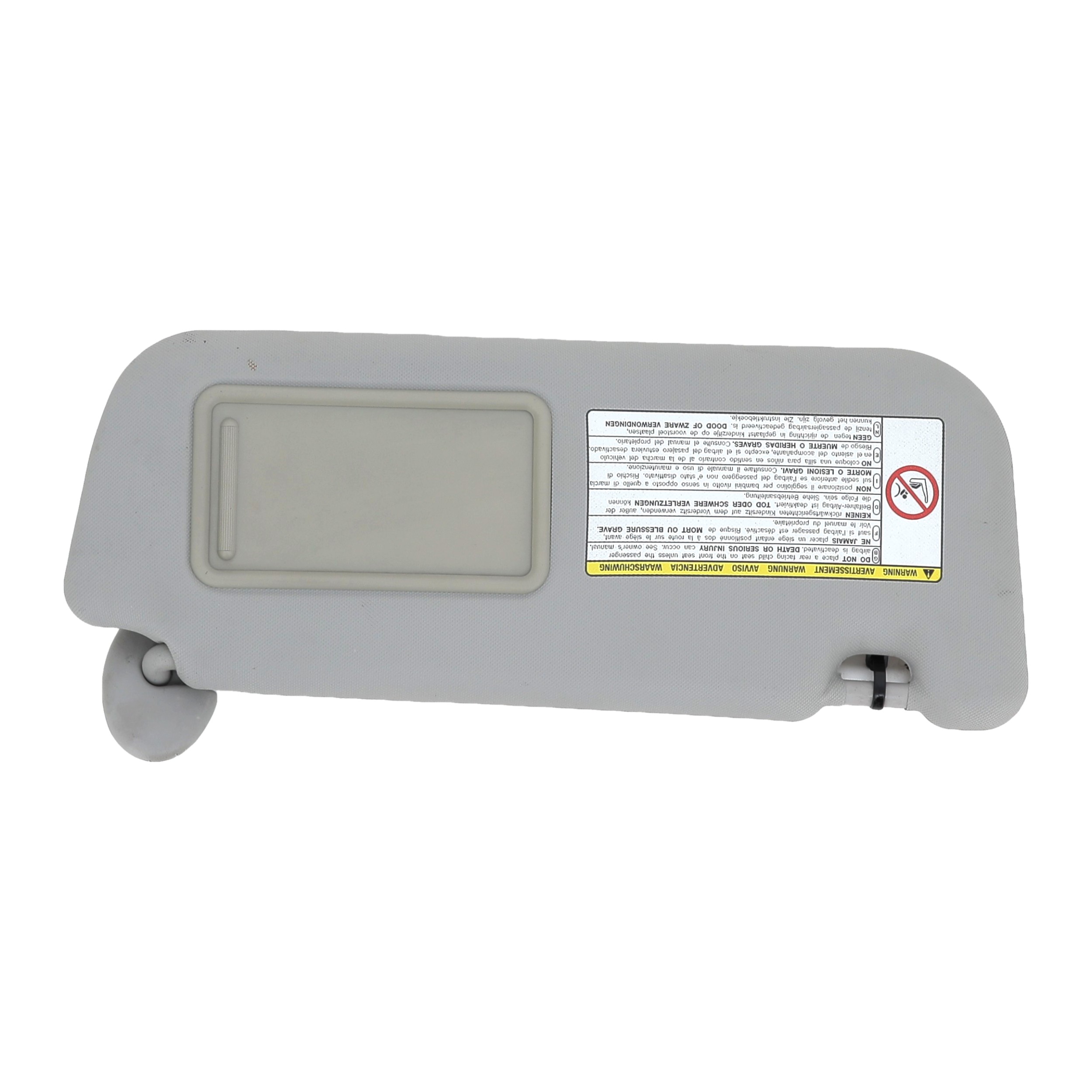 Pare-soleil droit 7431005191E0 - TOYOTA AVENSIS 3 PH.1 2.2 D4D - R1-1782U R1-1782U