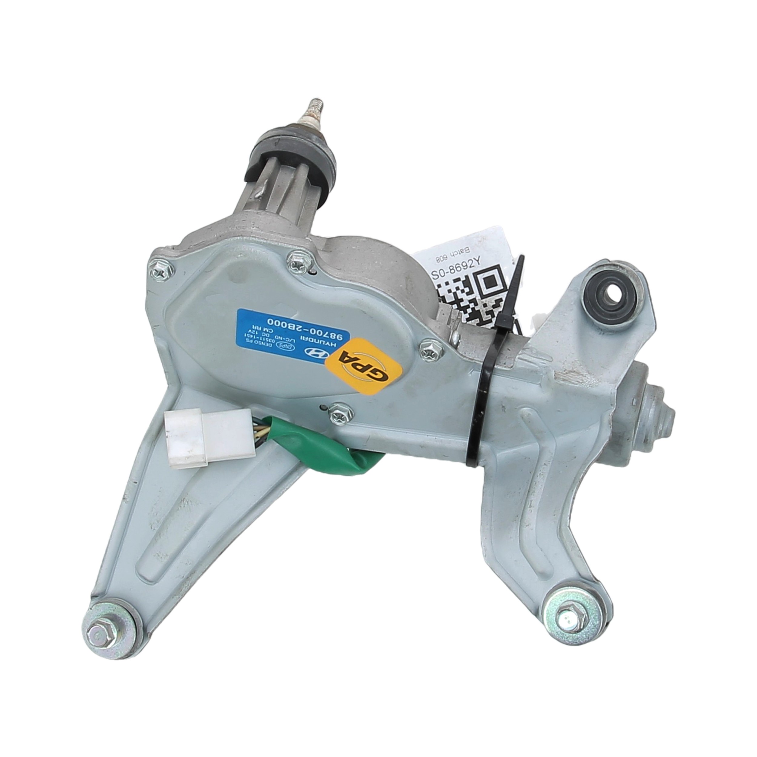 Moteur d'essuie glace arrière réf. 987102B000 HYUNDAI SANTA FE 2 PH.1 S0-8692Y S0-8692Y