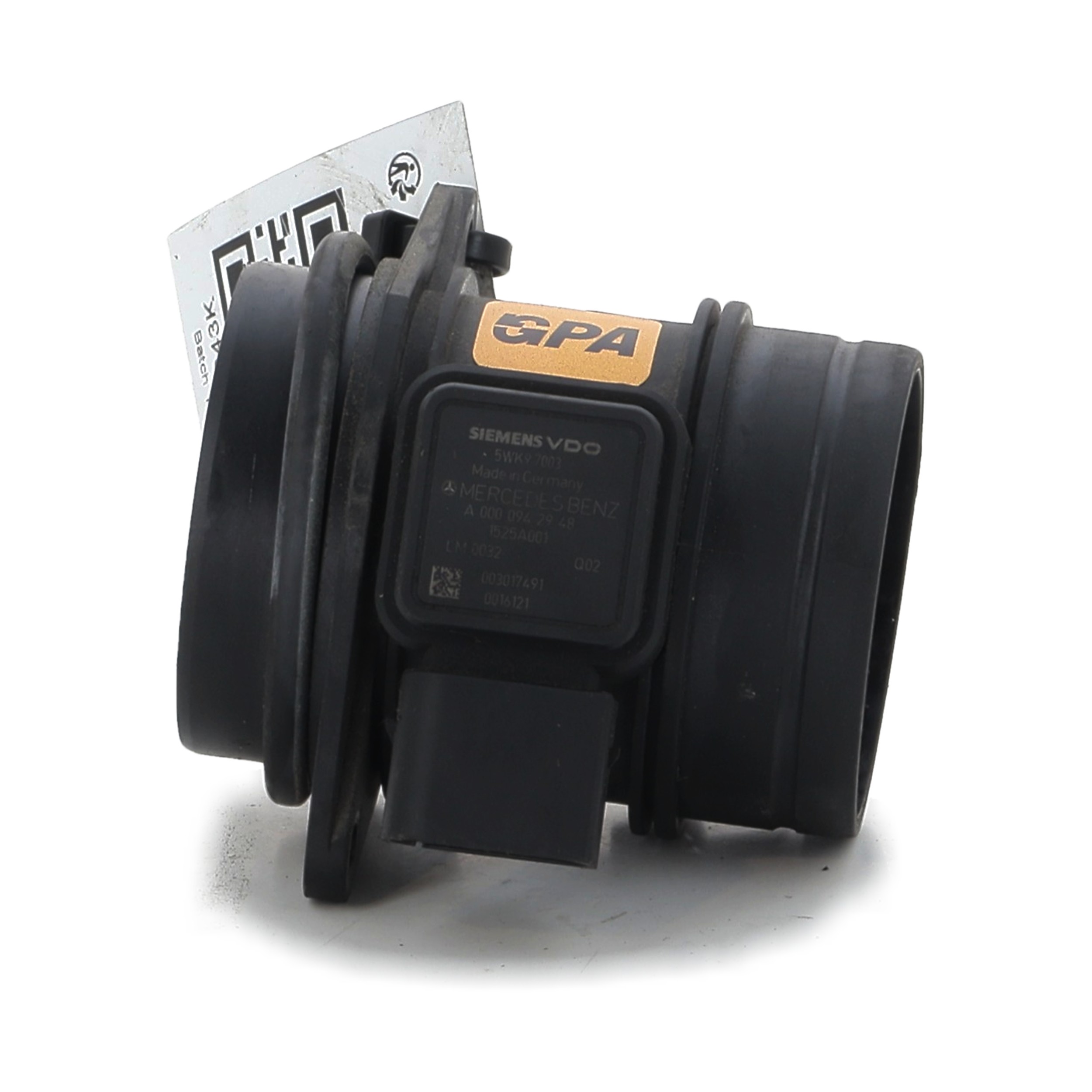 Débimètre MERCEDES CLASSE B 1 PH.1 B200 CDI réf. 0000942948 S0-8843K S0-8843K