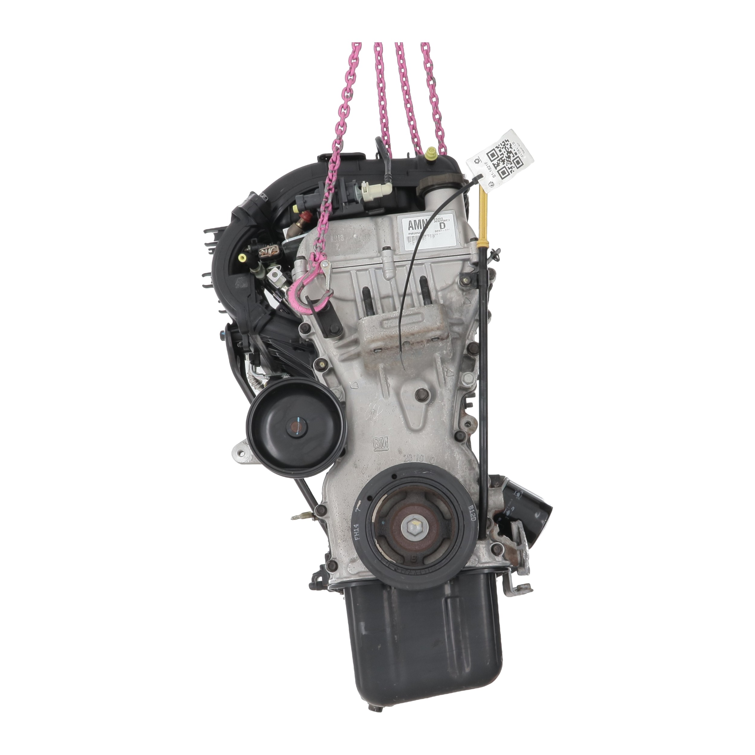 Moteur type B12D1-LMU-G CHEVROLET SPARK PH.1 S1-1821F S1-1821F