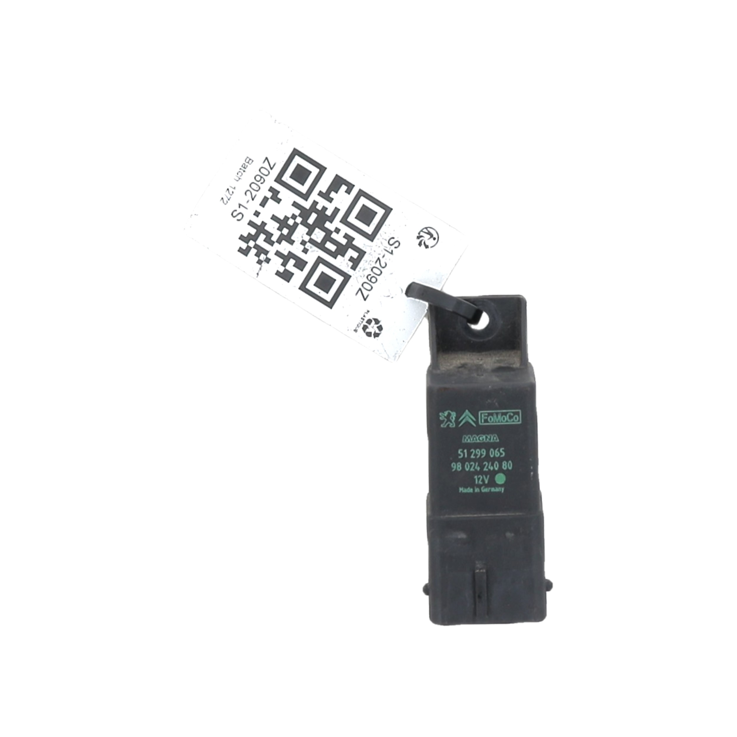 Relais de préchauffe 1860C135 - MITSUBISHI ASX PH.3 1.6 DI-D - S1-2090Z S1-2090Z