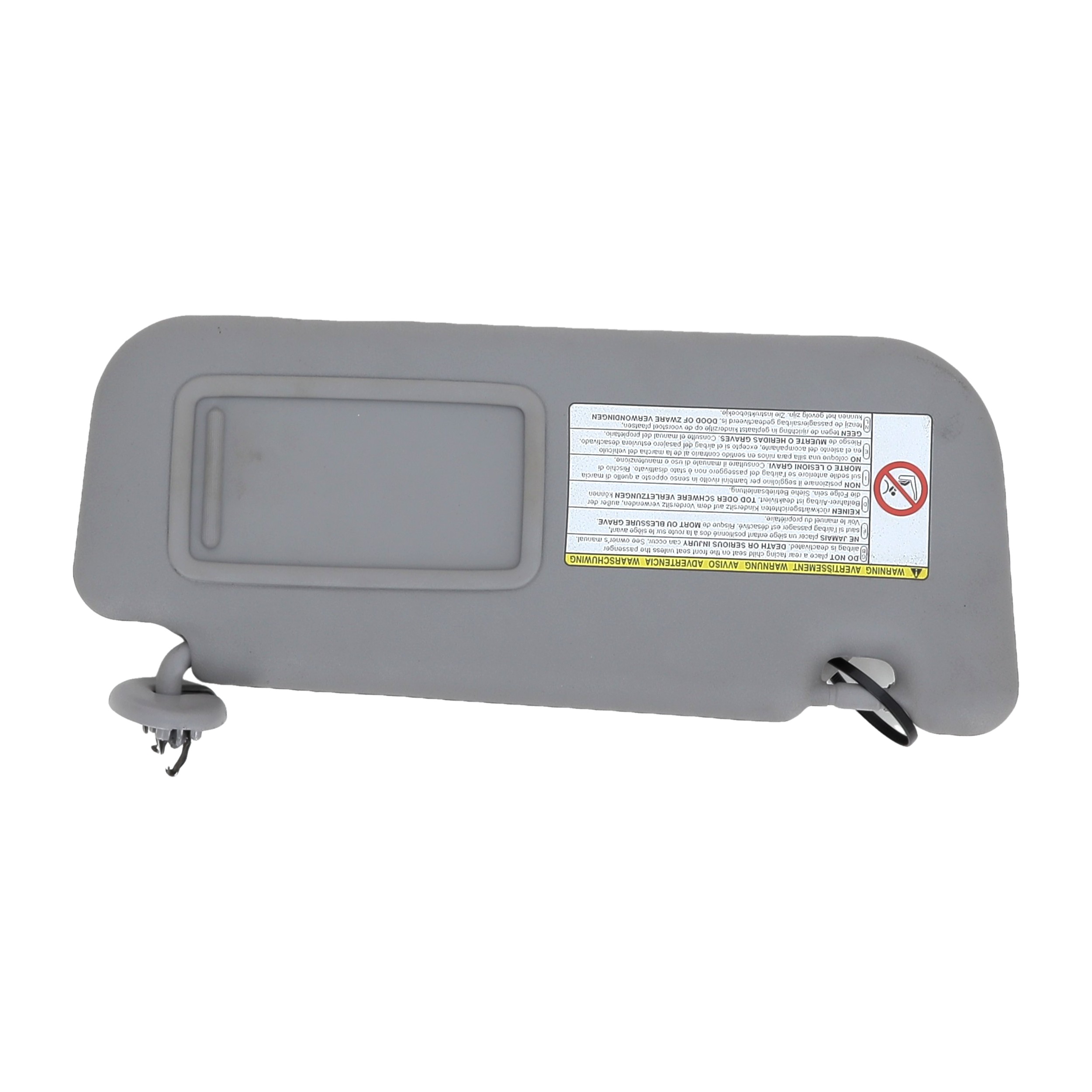 Pare-soleil droit 743100D270E0 - TOYOTA YARIS 2 PH.2 1.3 VVTI - S1-2843R S1-2843R