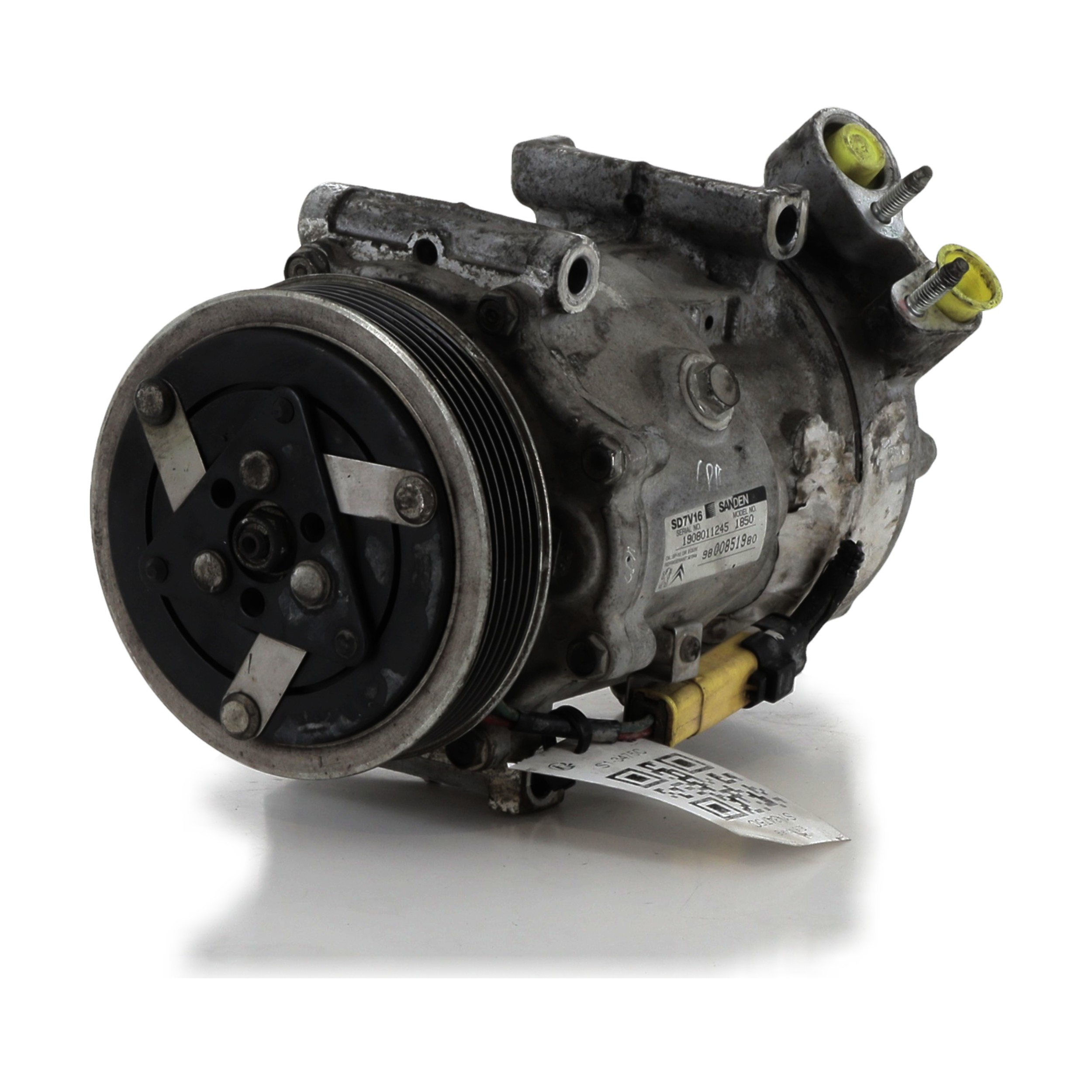 Compresseur de climatisation CITROEN JUMPY 2 1.6 HDI réf. 1609491580 S1-3475C S1-3475C